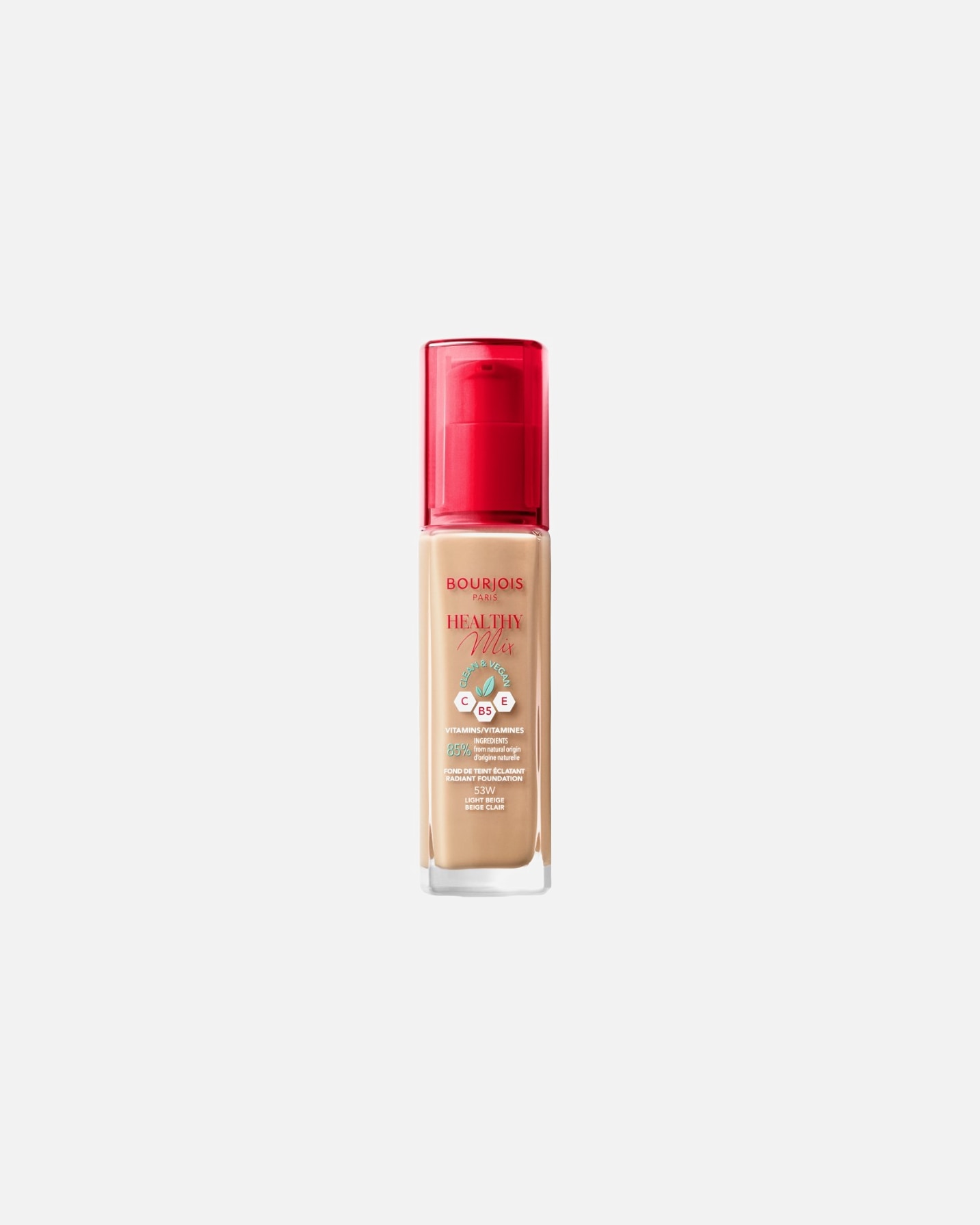 Foundation voor BourjoisHealthy Mix53 Light Beige