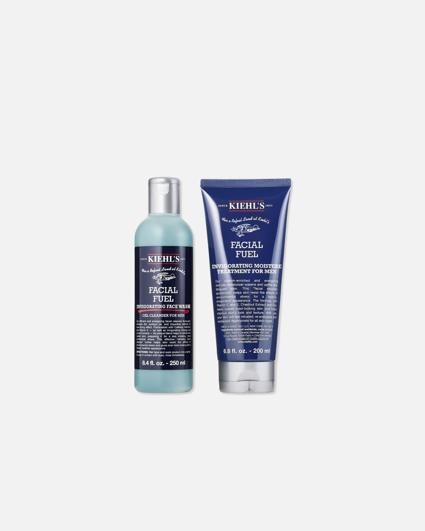 Gezichtsreinigingsset voor Kiehl’sFacial FuelRefreshing Remedies Set1 stuk
