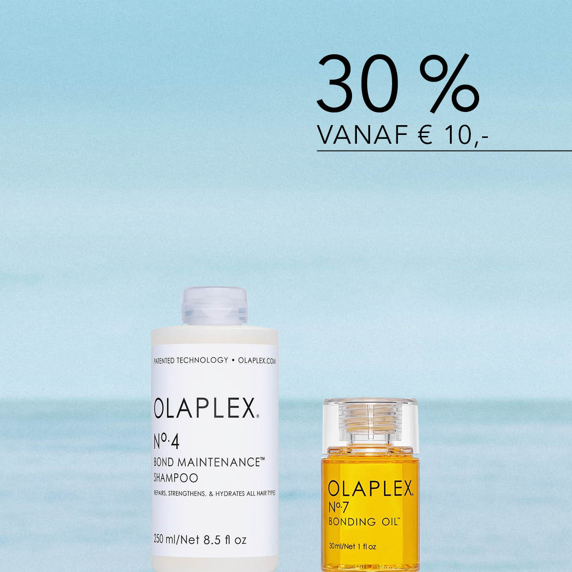 Ontdek Olaplex No.4 Bond Maintenance Shampoo en No.7 Bonding Oil, nu met 30% korting vanaf €10, voor sterker en gehydrateerd haar.