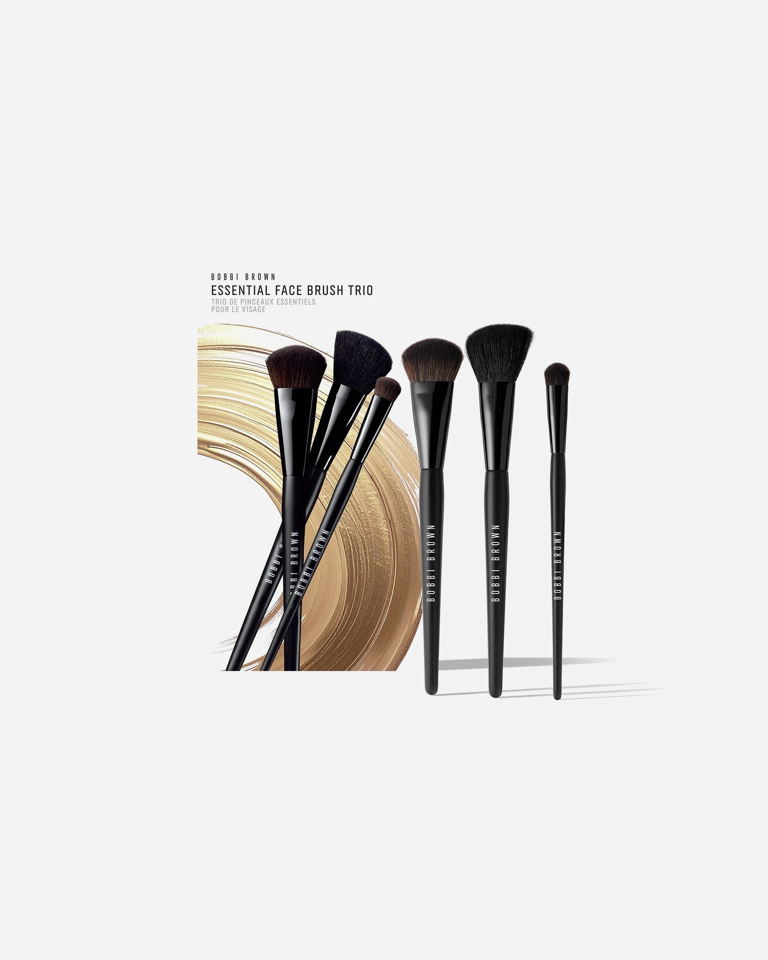 Teint make-up set voor UnisexBobbi BrownXMASSEssential Face Brush Trio Set1 stuk