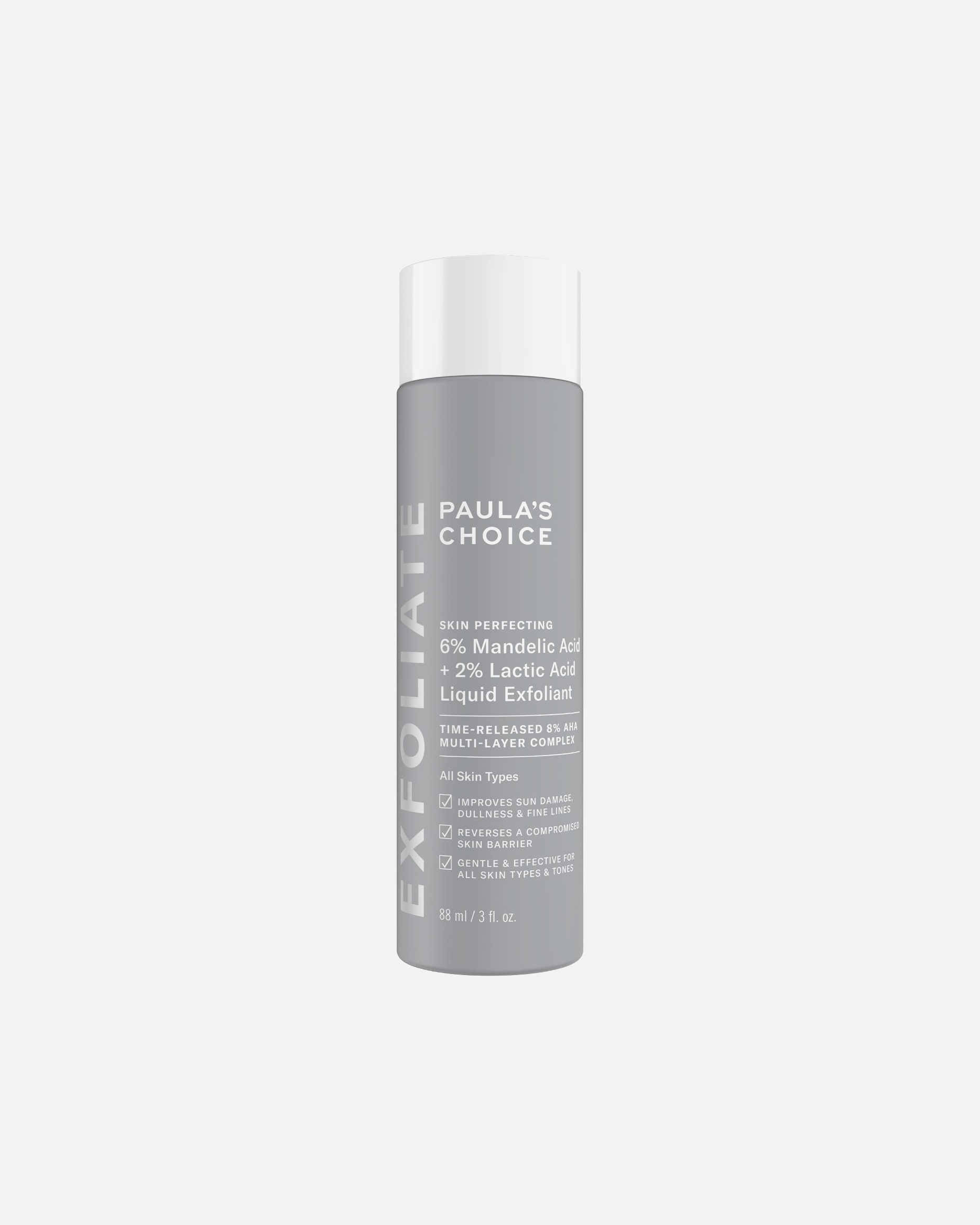 Gezichtspeeling voor UnisexPaula's ChoiceSkin Perfecting6% Mandelic Acid + 2% Lactic Acid Liquid Exfoliant88 ml