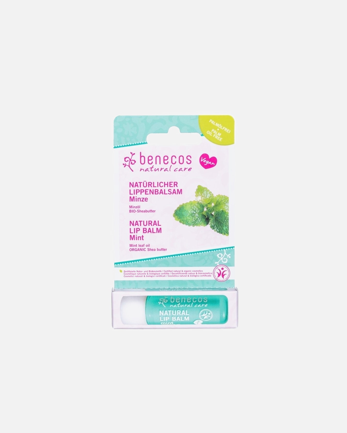 Lippenbalsem voor UnisexbenecosNatural Lip Balm (Blister)4.8 g