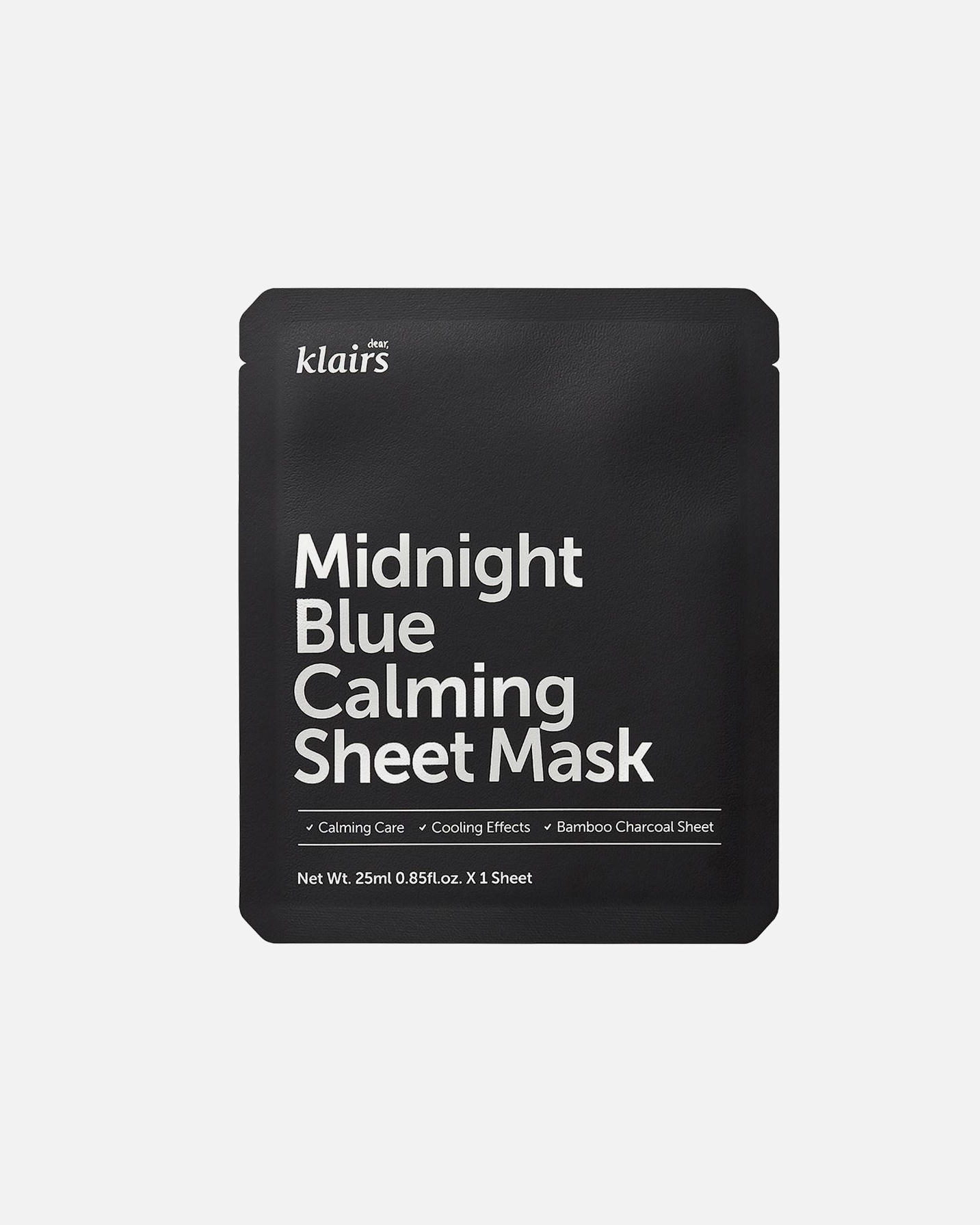 Sheetmasker voor UnisexDear KlairsMidnight Blue Calming Sheet Mask1 stuk