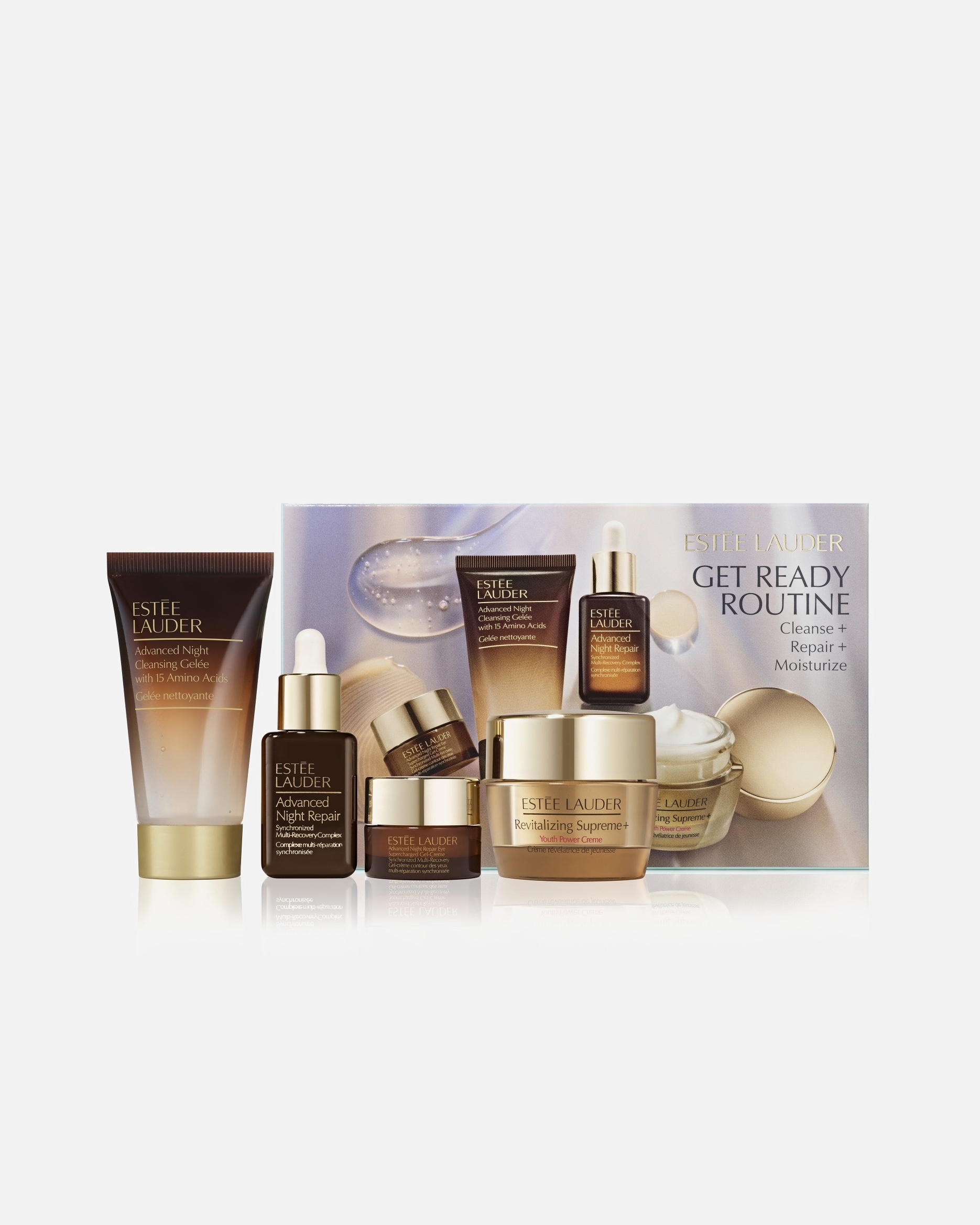 Gezichtsverzorgingsset voor UnisexEstée LauderAdvanced Night RepairGet Ready Routine1 stuk