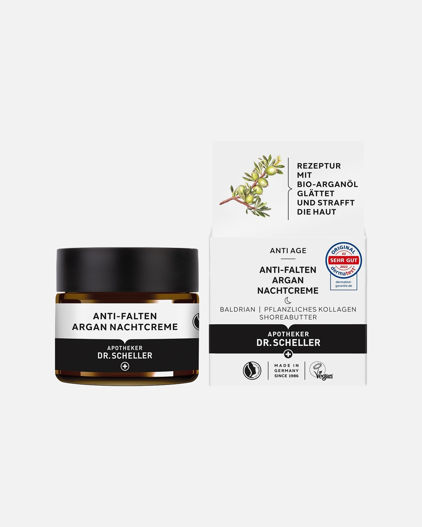 Nachtcrème voor UnisexDr. SchellerAnti-Falten Argan50 ml