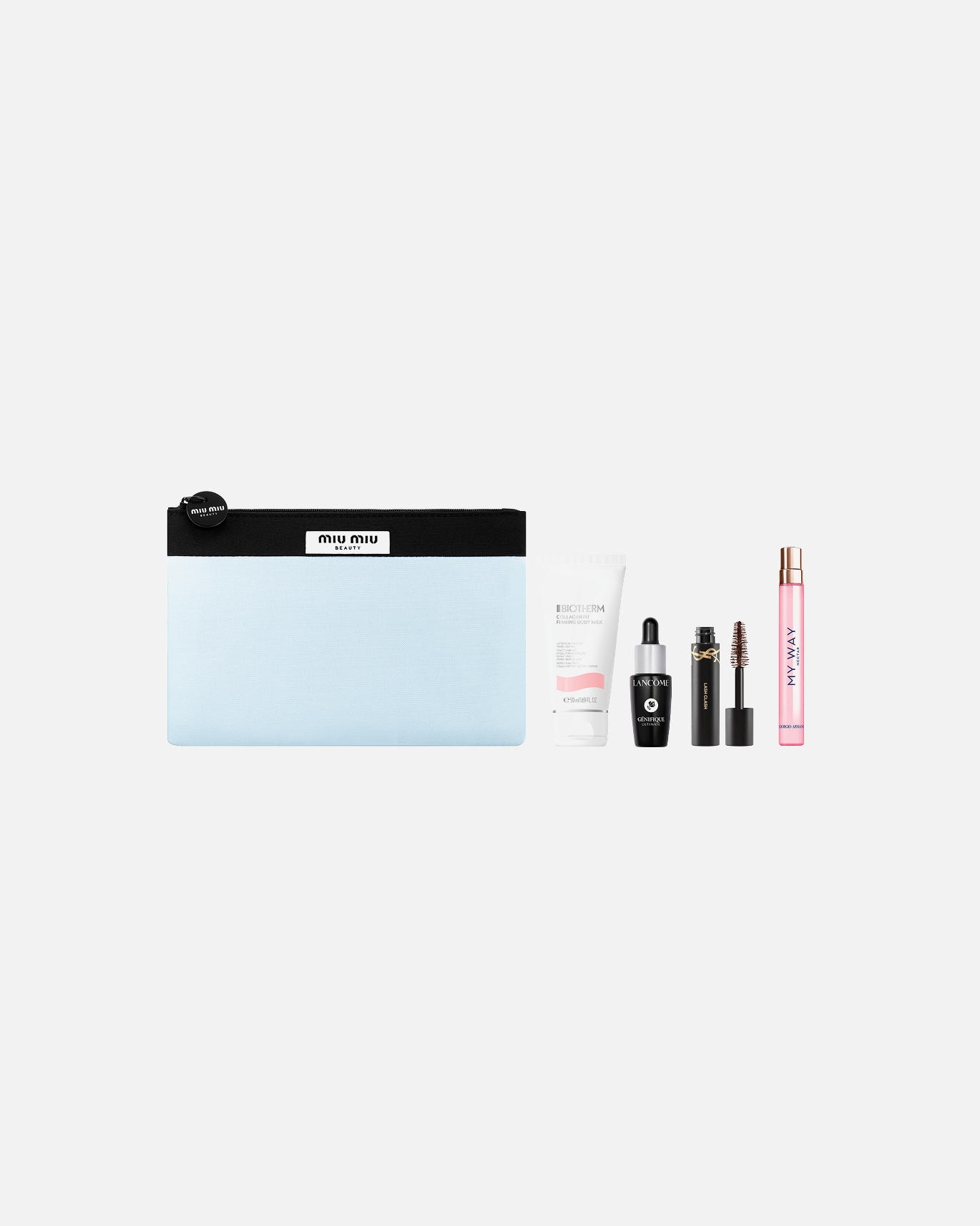 Beauty Secrets bundle met 4 luxe miniaturen bij besteding vanaf € 135,- aan geselecteerde merken (Prada, Armani, Lancome, YSL, Mugler, Biotherm, IT Cosmetics, Valentino, Kiehl's, Miu Miu)