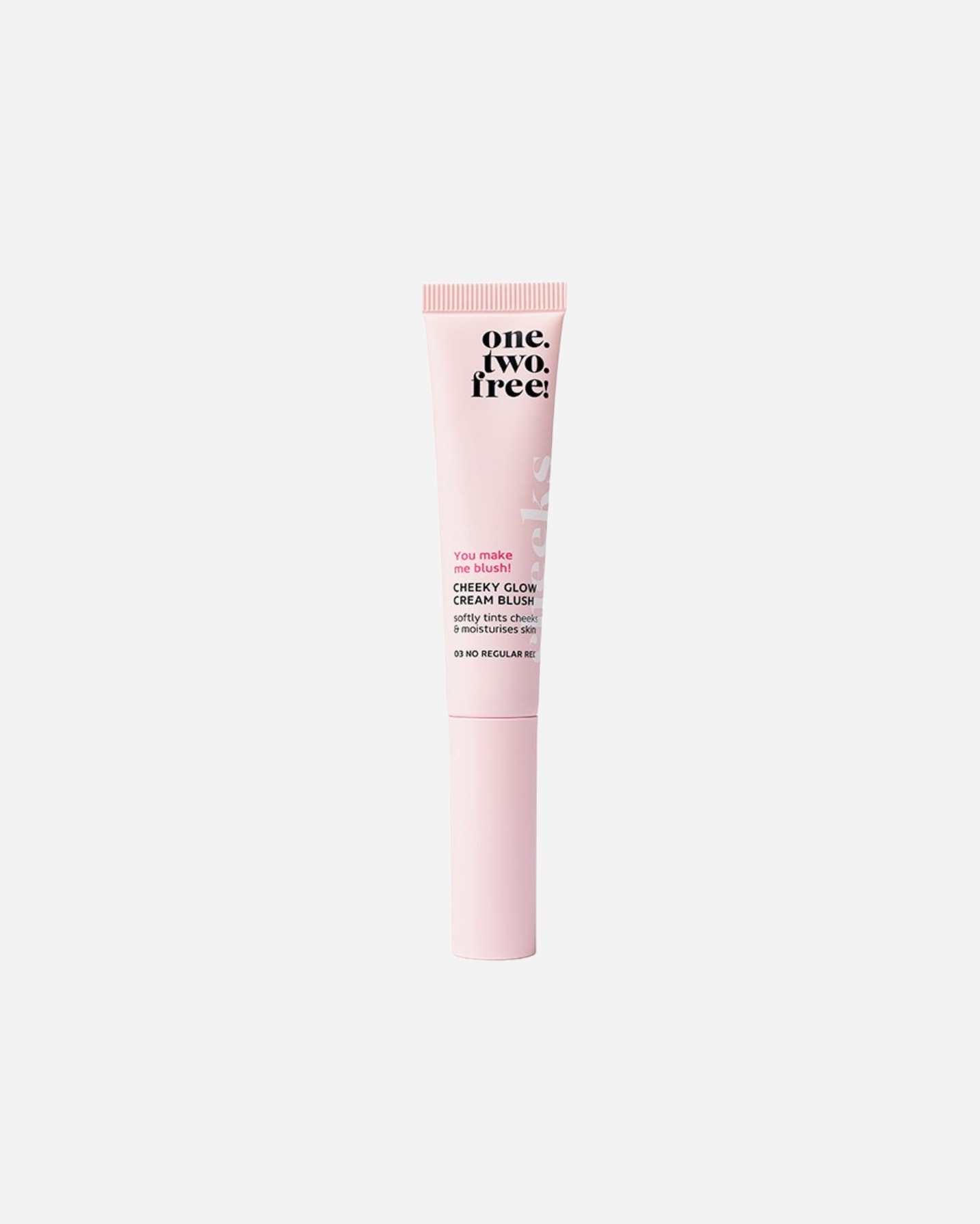 Blush voor Unisexone.two.free!Cheeky Cream03 - REAL RED