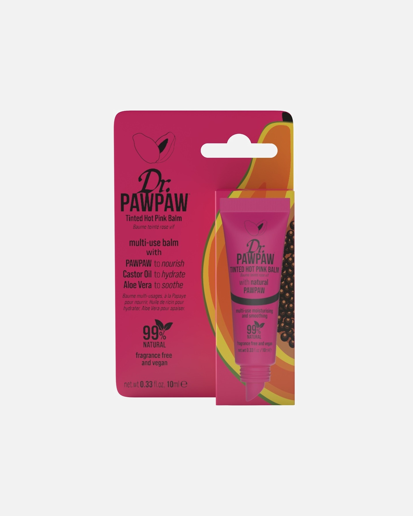 Lippenbalsem voor UnisexDr. PawPawTinted BalmHot Pink