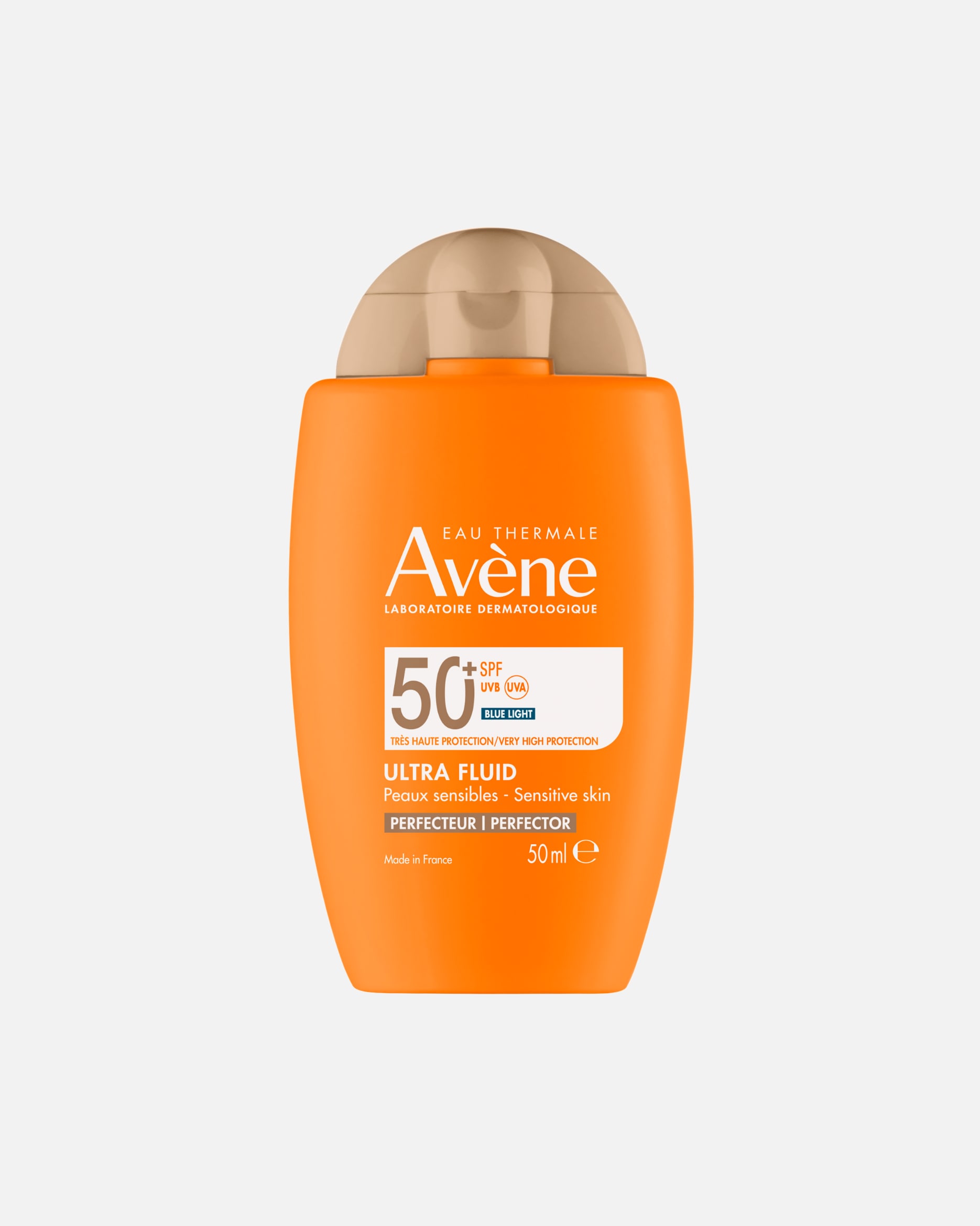 Zonnebrandcrème voor UnisexAvèneSolaireUltra Fluid Perfector SPF50+50 ml