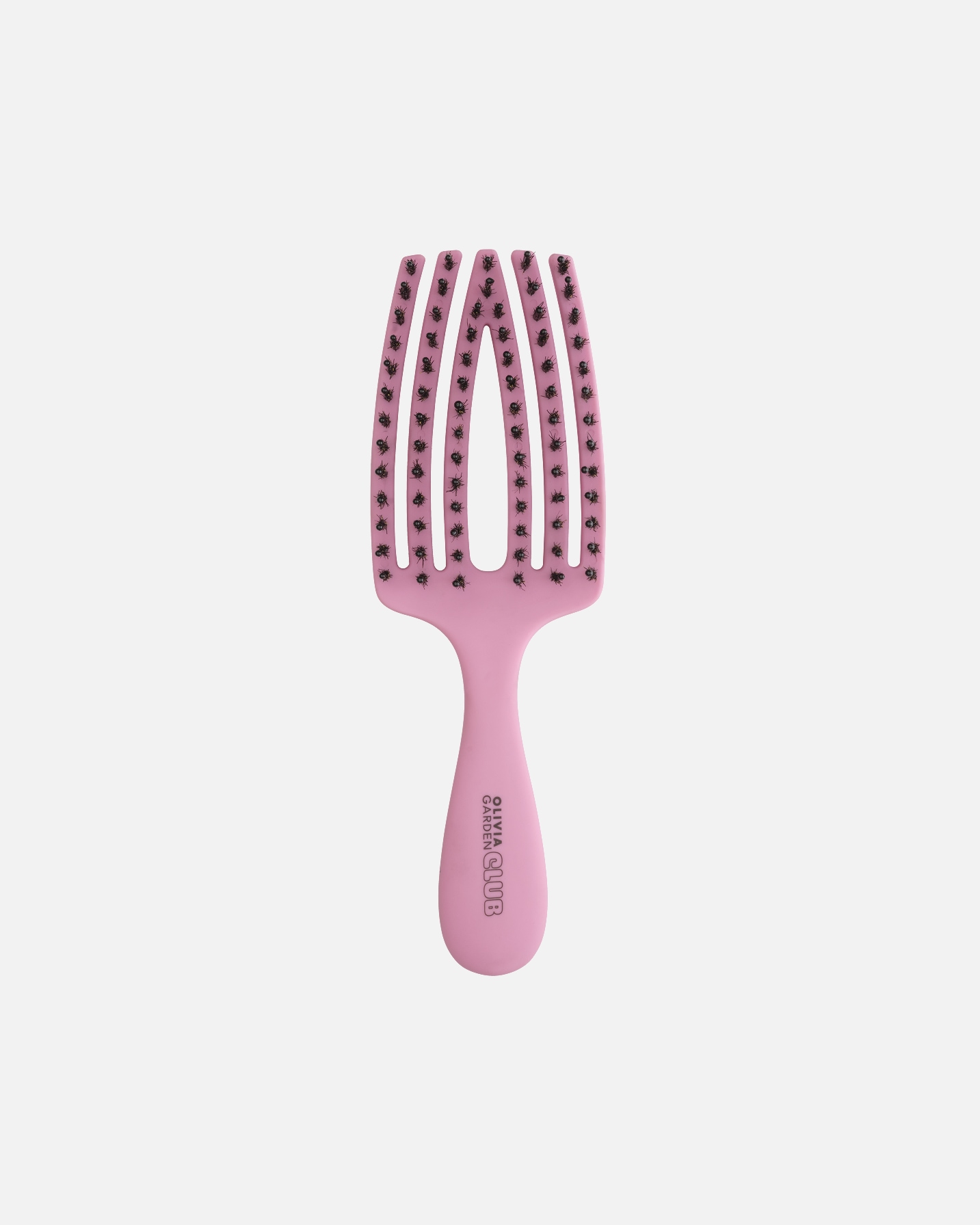 Styling-accessoire voor UnisexOlivia Garden ClubDefault Brand LineThe Nomad - Detangling & Shine FingerbrushPINK