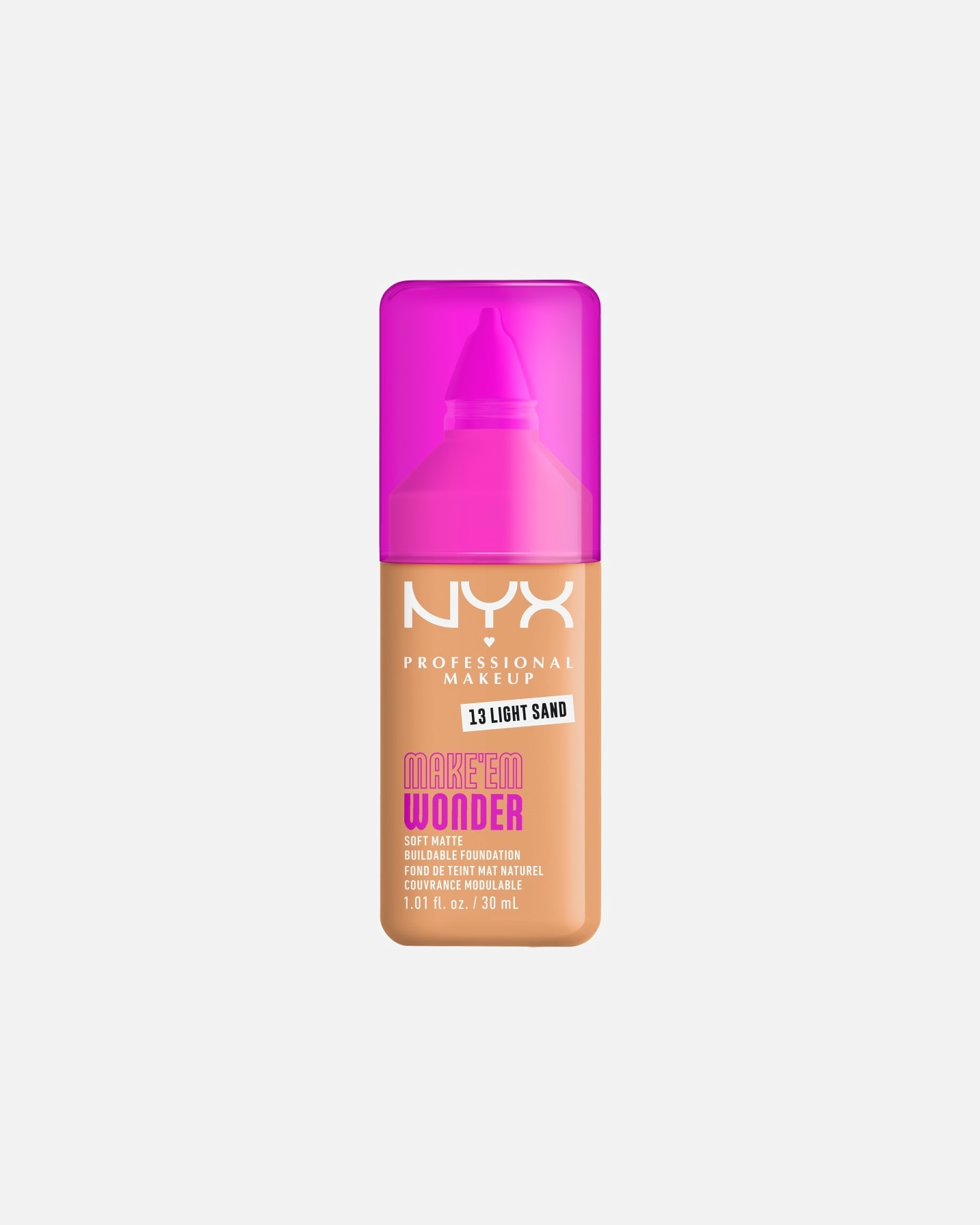 Foundation voor NYX Professional MakeupMake 'EM Wonder13 - LIGHT SAND