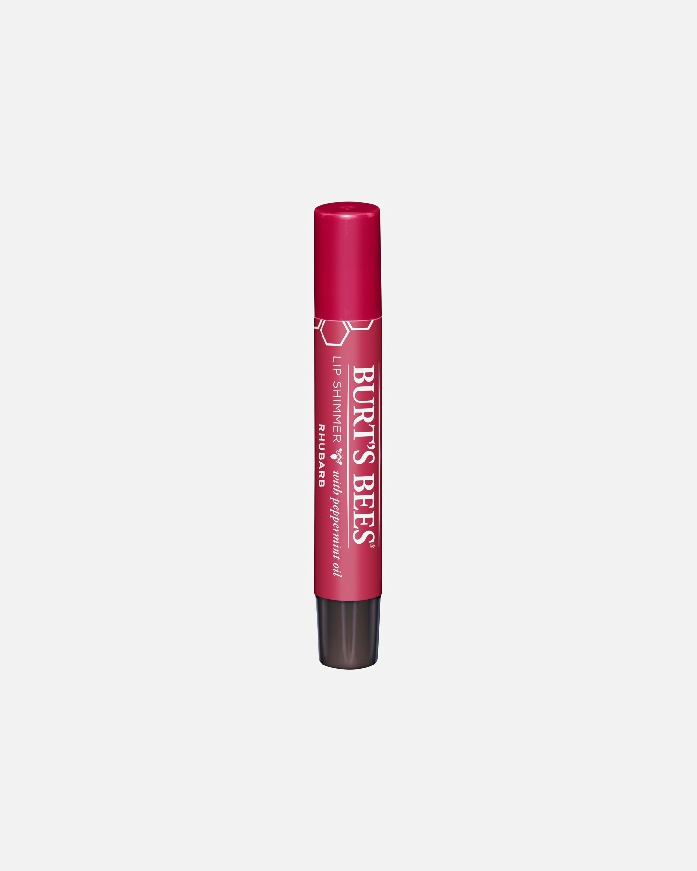 Lippenbalsem voor UnisexBurt's BeesLip ShimmerRHUBARB
