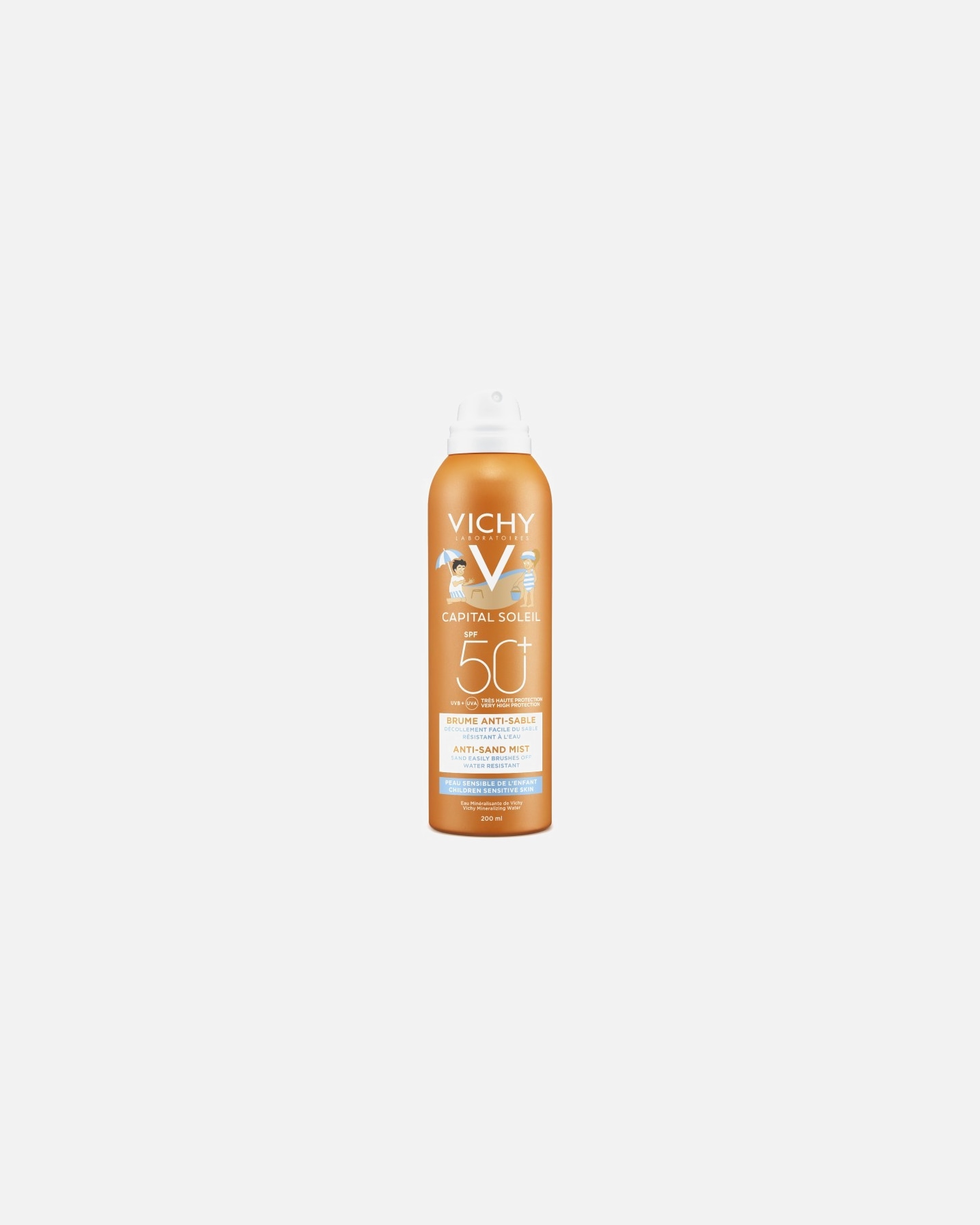 Zonbescherming voor kinderen voor UnisexVichyCapital SoleilAnti-Sand Mist SPF50+200 ml