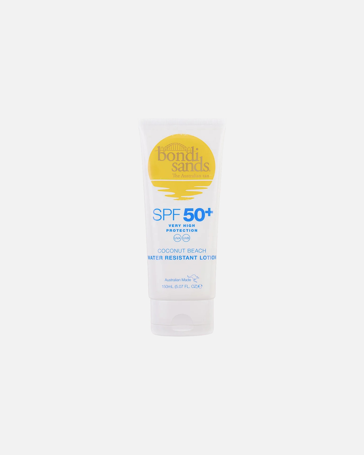 Zonnebrandcrème voor het lichaam voor UnisexBondi SandsEverydaySPF 50+ Body Coconut Beach Lotion150 ml