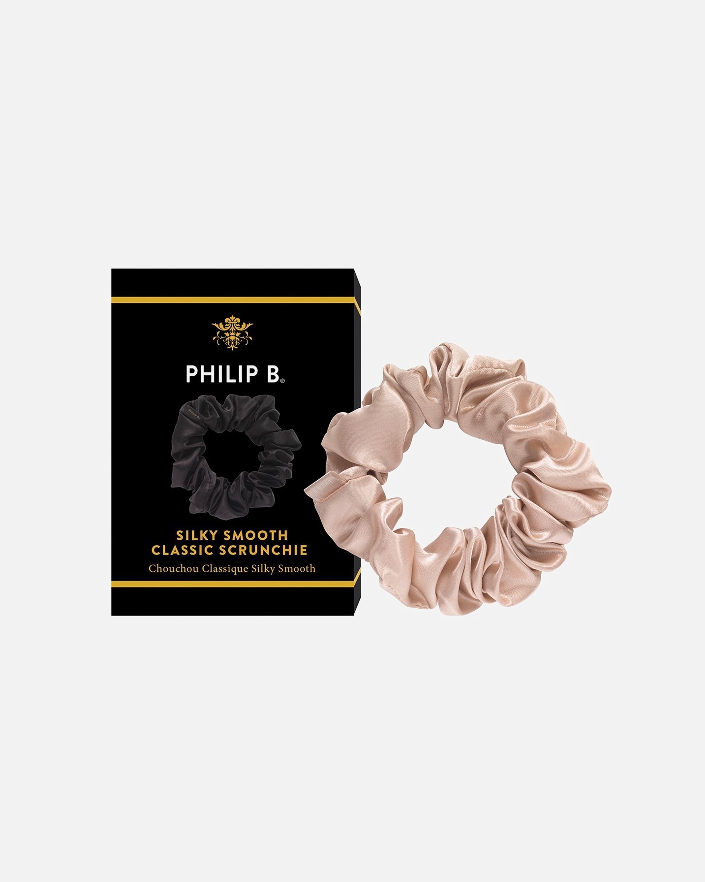 Haar-accessoire voor UnisexPhilip B.Classic Champagne Scrunchie1 Stuk
