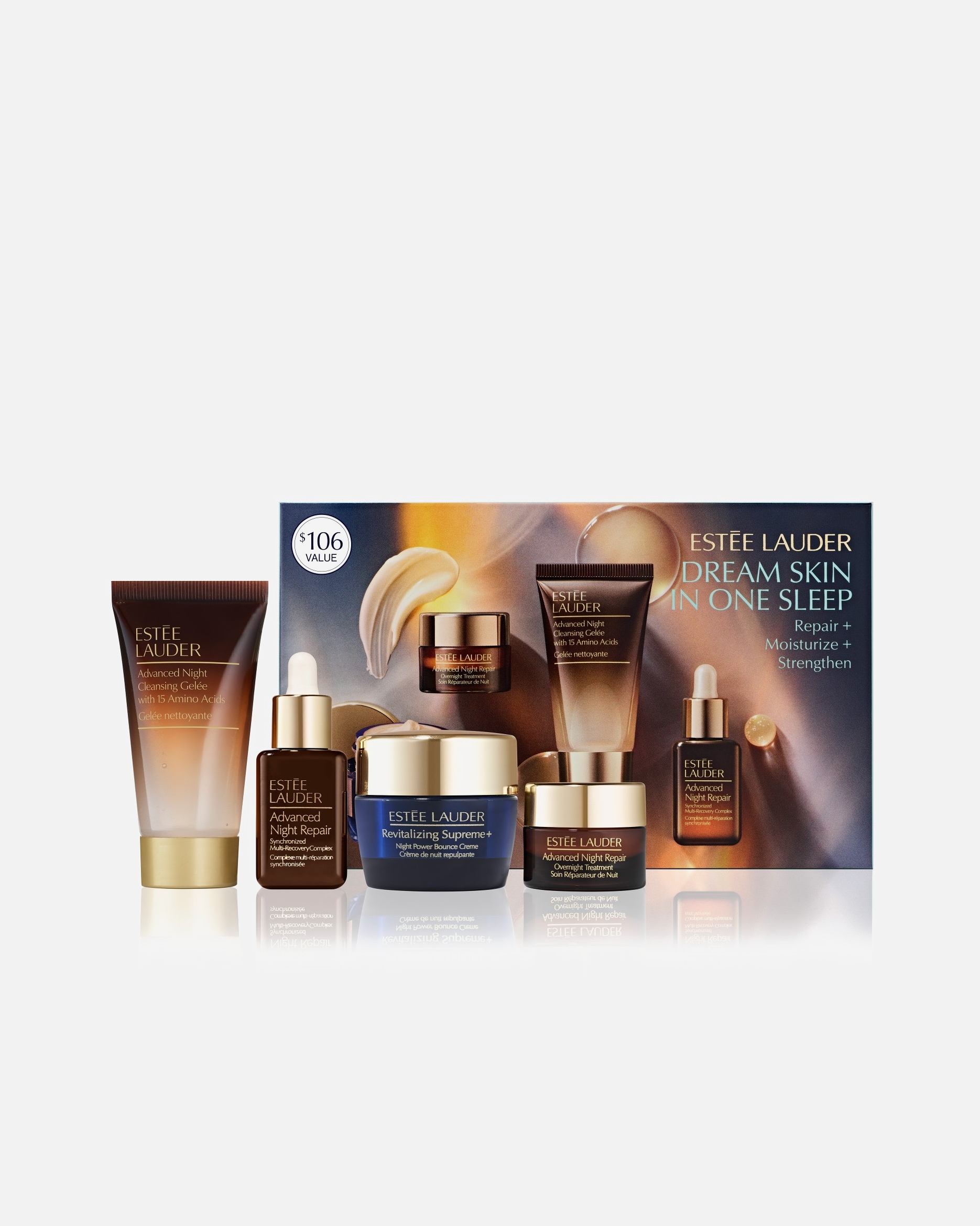 Gezichtsverzorgingsset voor Estée LauderRevitalizing Supreme+Dream Skin In One Sleep1 stuk
