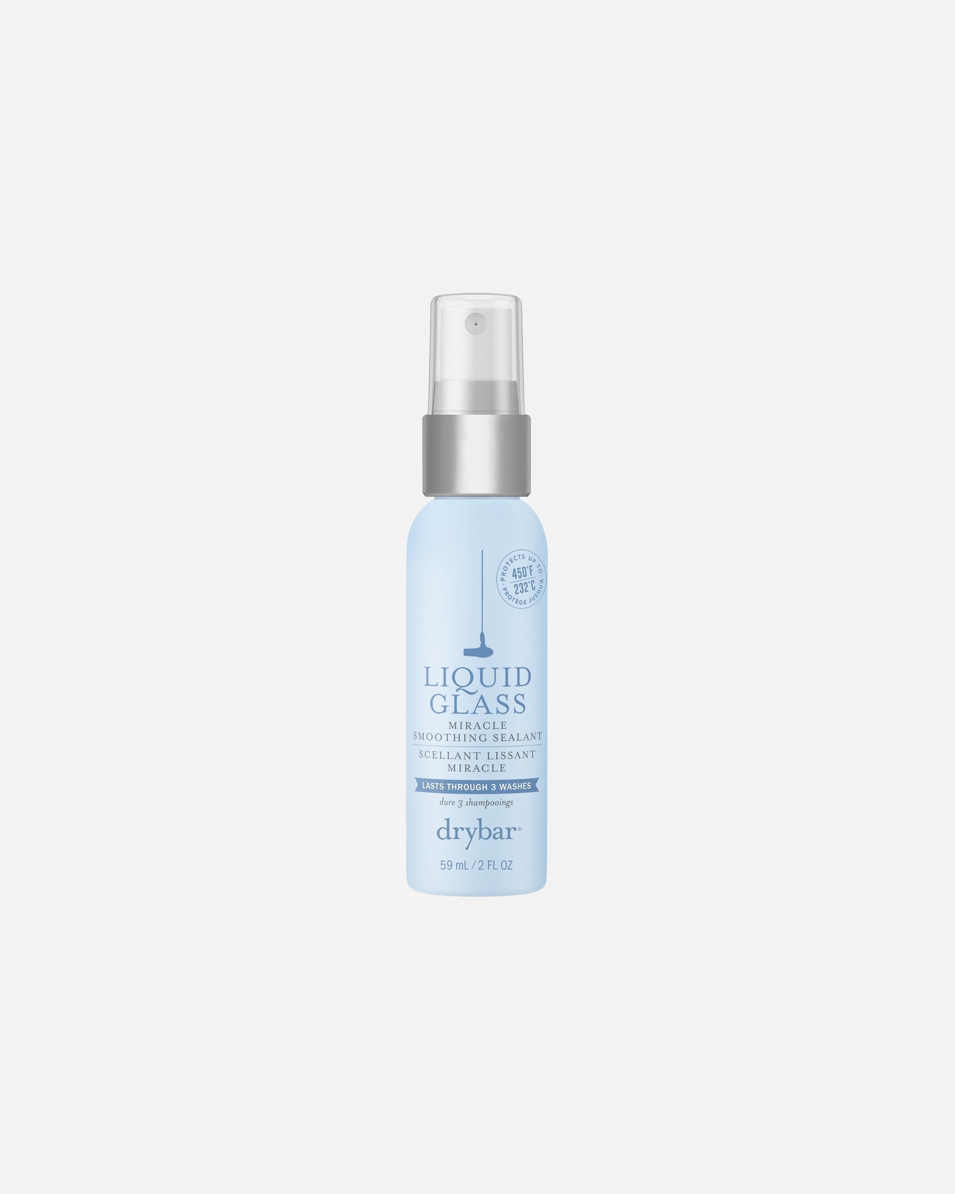 Hittebeschermingsspray voor UnisexdrybarLiquid GlassMiracle Smoothing Sealant59 ml