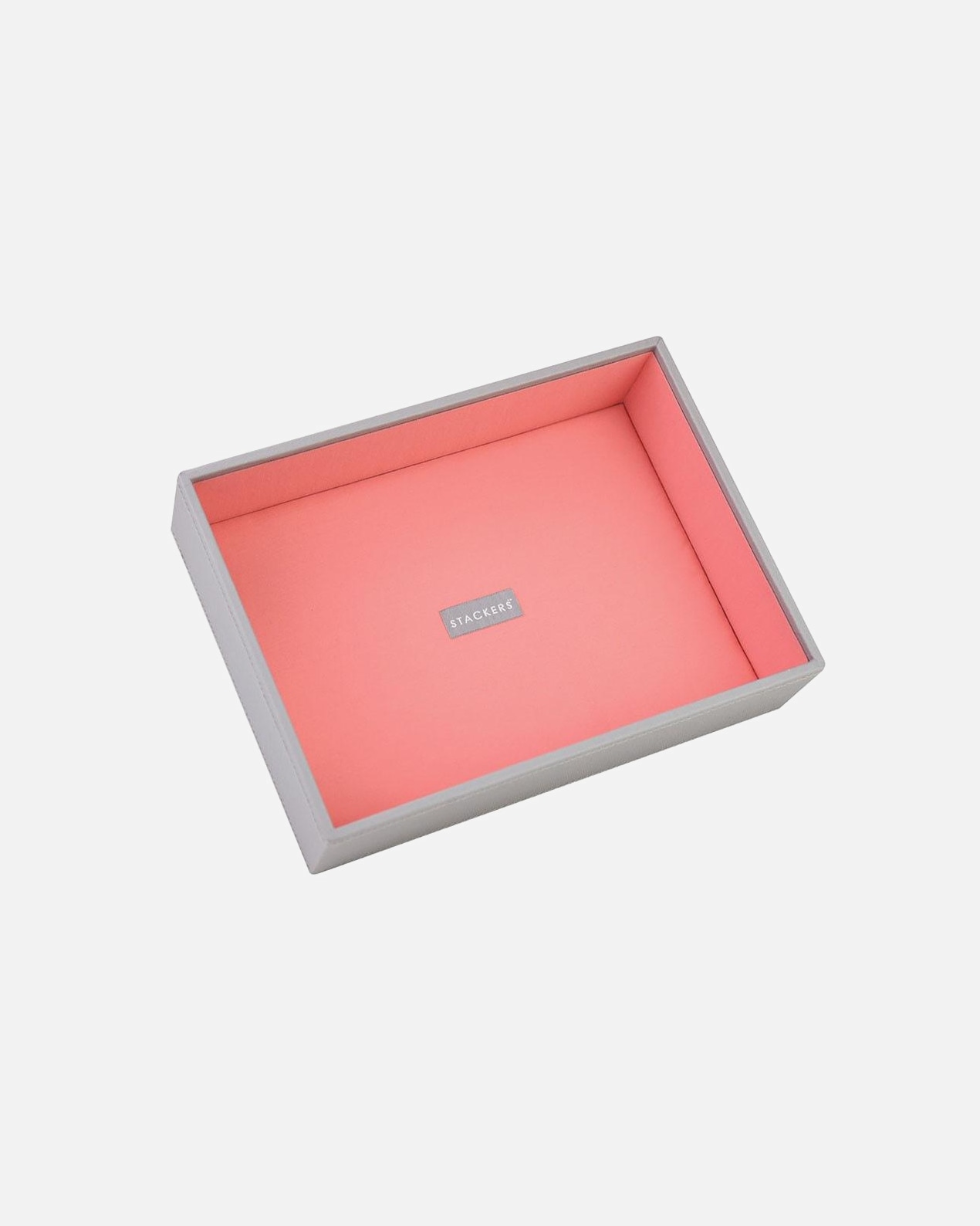 Mode-accessoire voor UnisexStackersGrey & Coral Classic Deep Open1 stuk