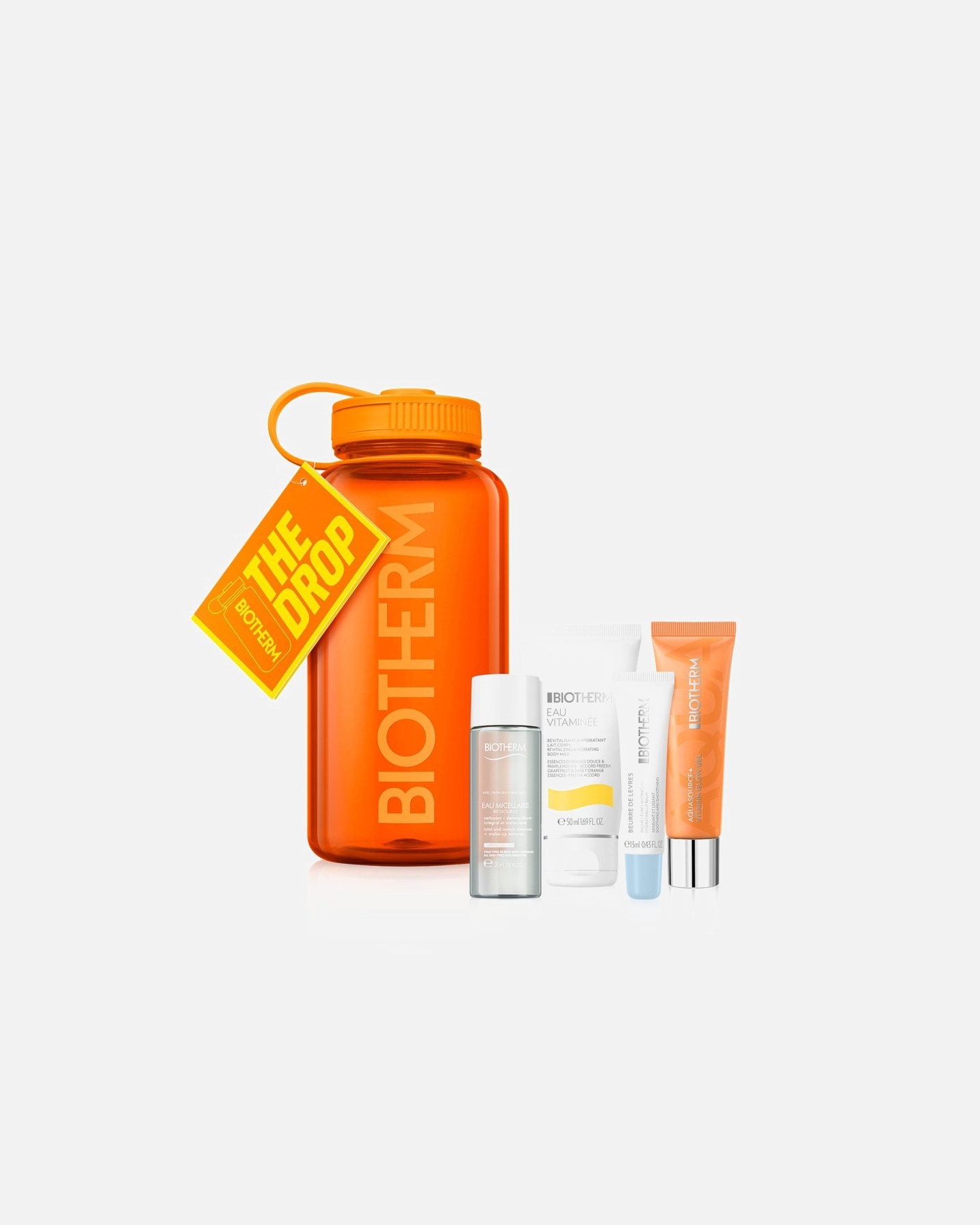 Gezichtsverzorgingsset voor UnisexBiothermAquasourceVitamin Glow Drop Set1 stuk