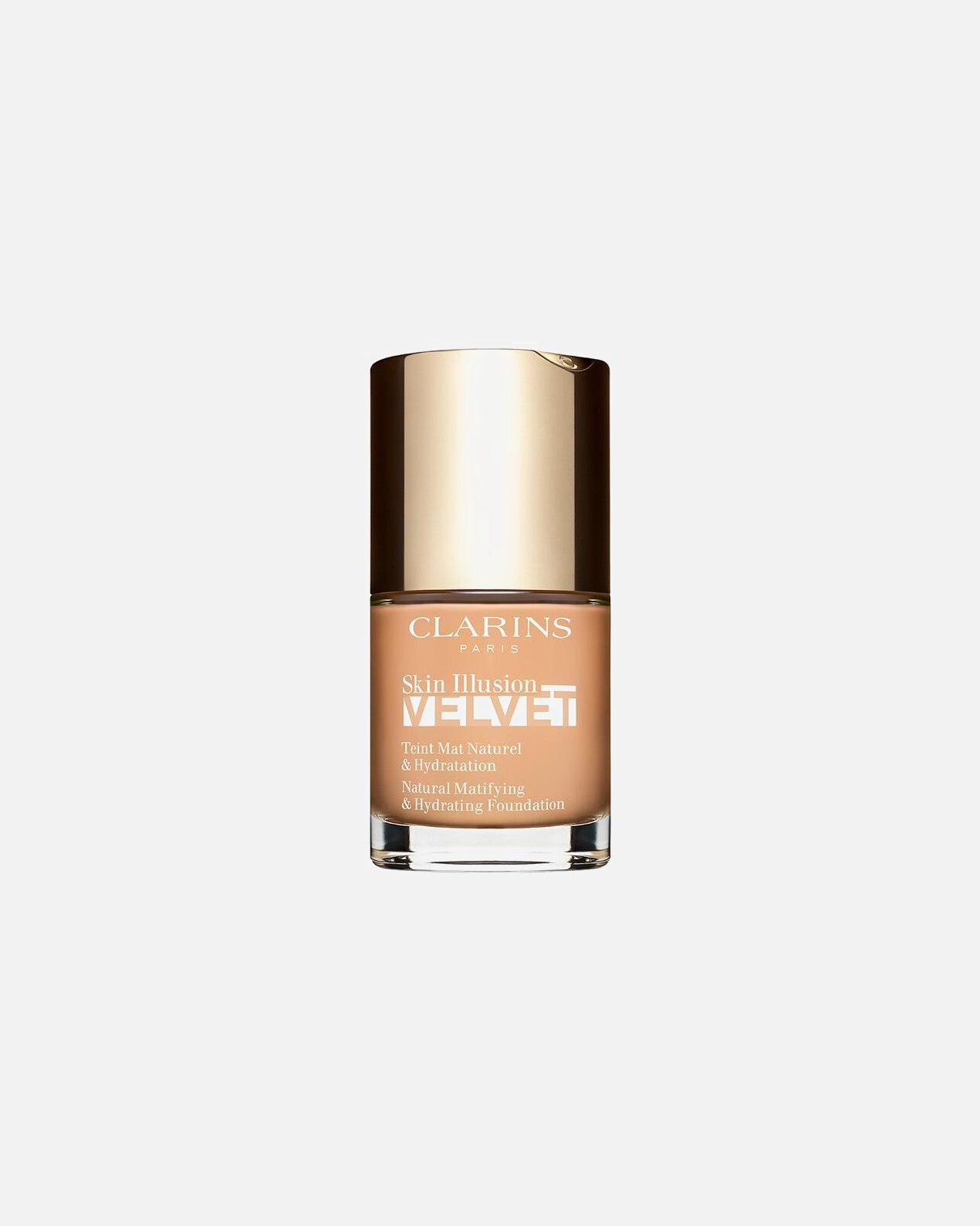 Foundation voor UnisexClarinsSkin Illusion Velvet107C - Beige