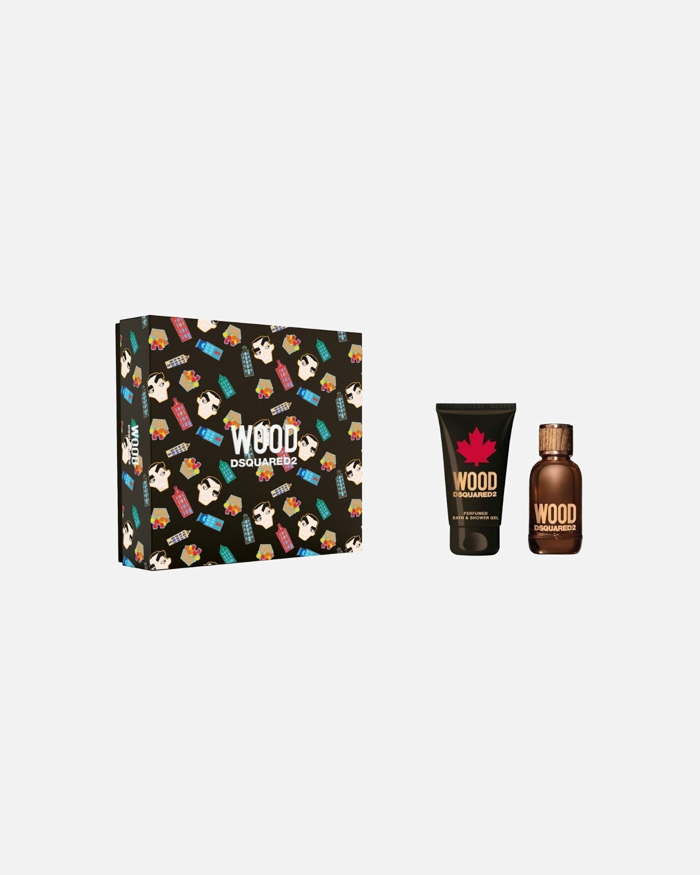 Geurset voor Dsquared2Wood HommeEau de Toilette 30 ml Set1 stuk