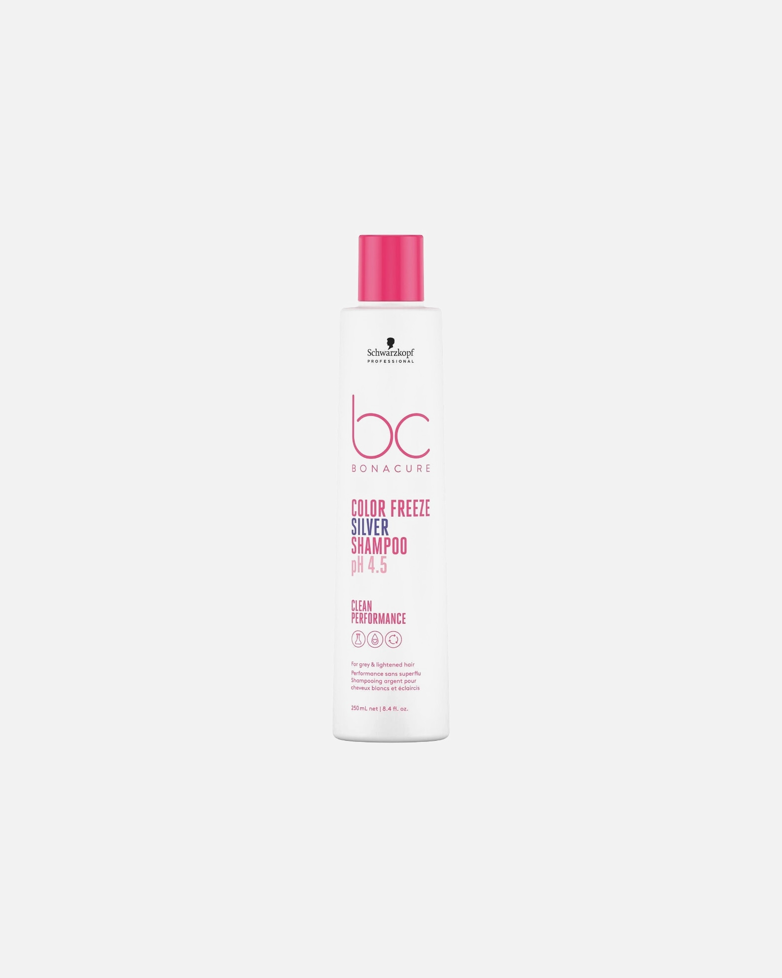 Haarshampoo voor UnisexSchwarzkopf ProfessionalBC BONACURE pH 4.5 Color FreezeSilver Shampoo250 ml