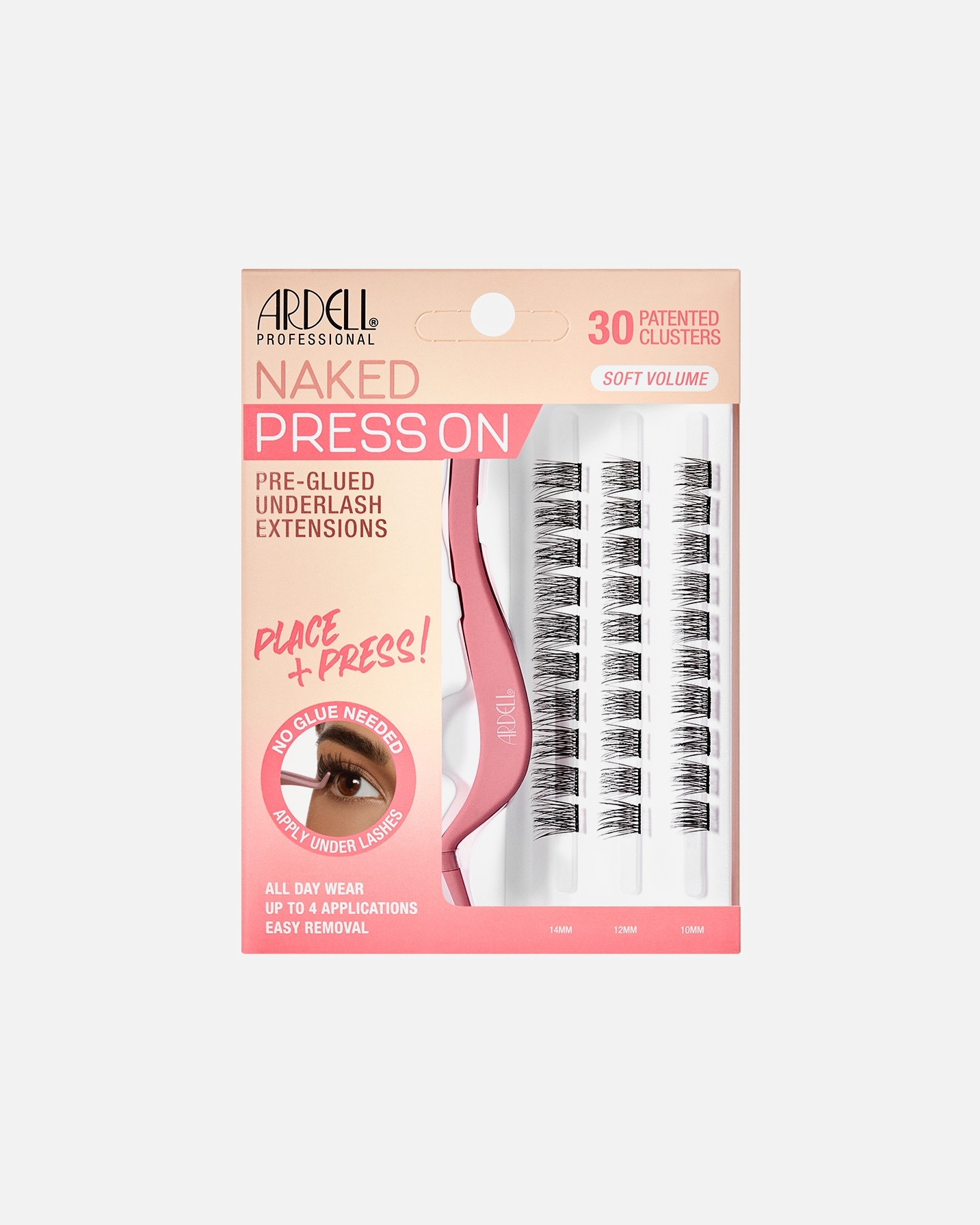 Nepwimpers voor UnisexArdellNaked LashesPress On Volume30 st.