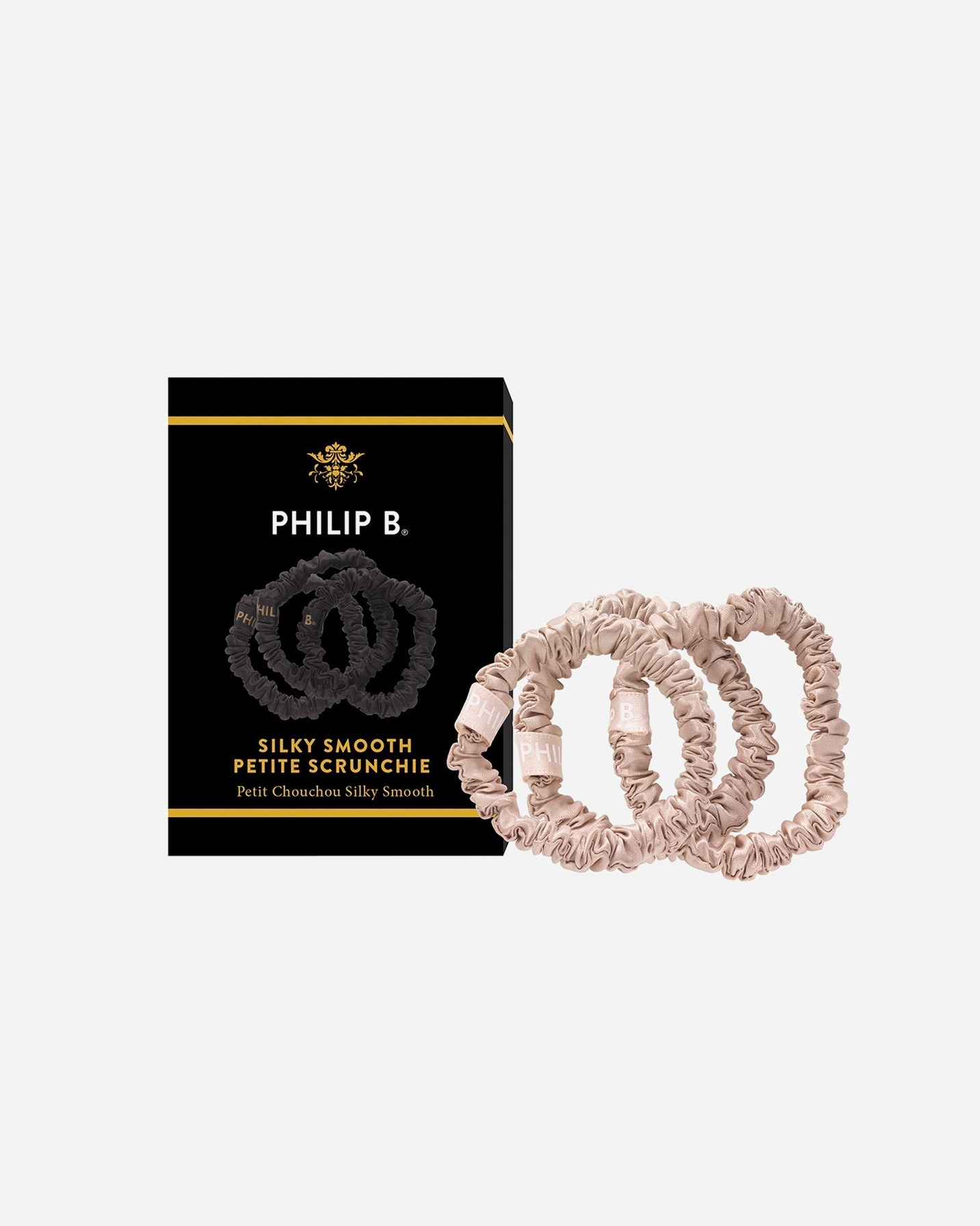 Haar-accessoire voor UnisexPhilip B.Petite Champagne Scrunchie1 Stuk