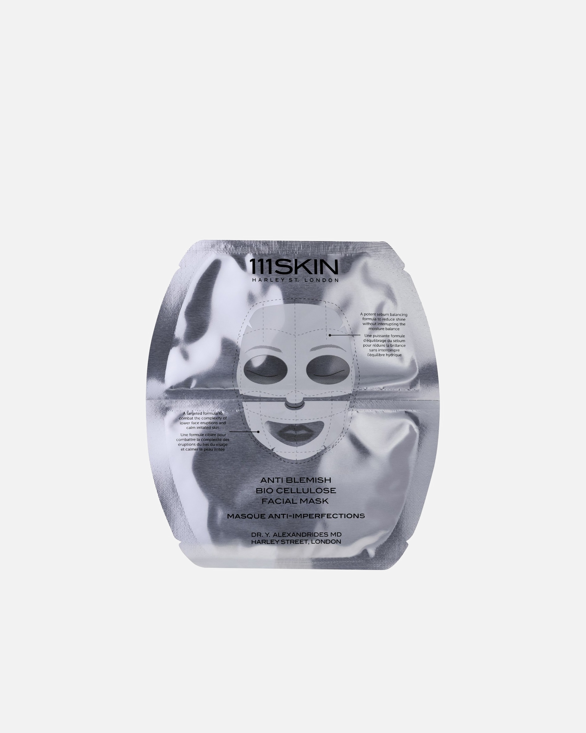 Anti-puistjes verzorging voor Unisex111SkinAnti Blemish Bio Cellulose Facial Mask Single25 ml