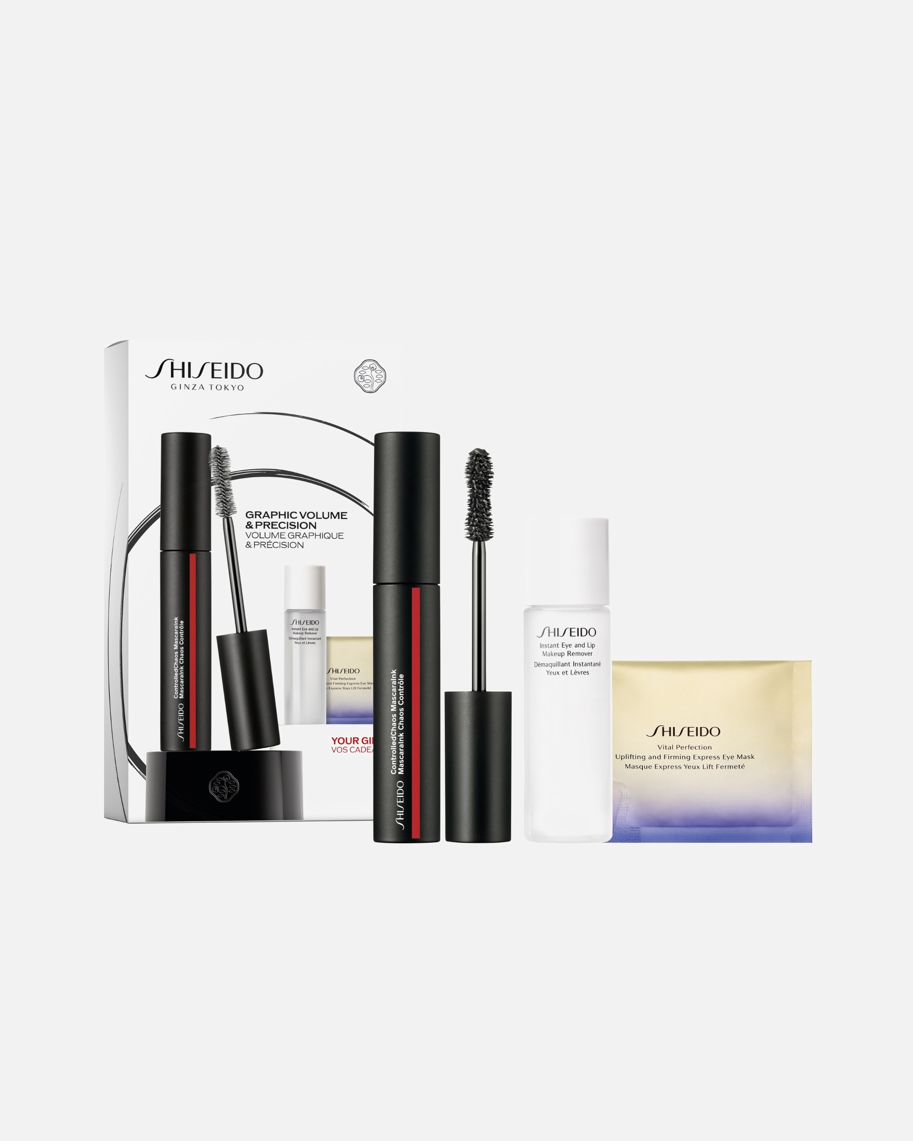 Oogmake-upset voor ShiseidoGraphic Volume & Precision Mascara1 stuk