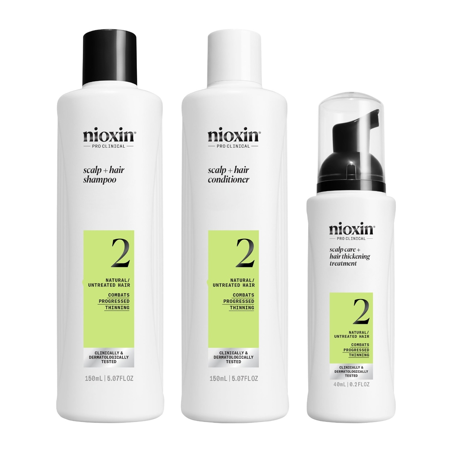Shampoo & Conditioner 150 ml + Treatment 40 ml