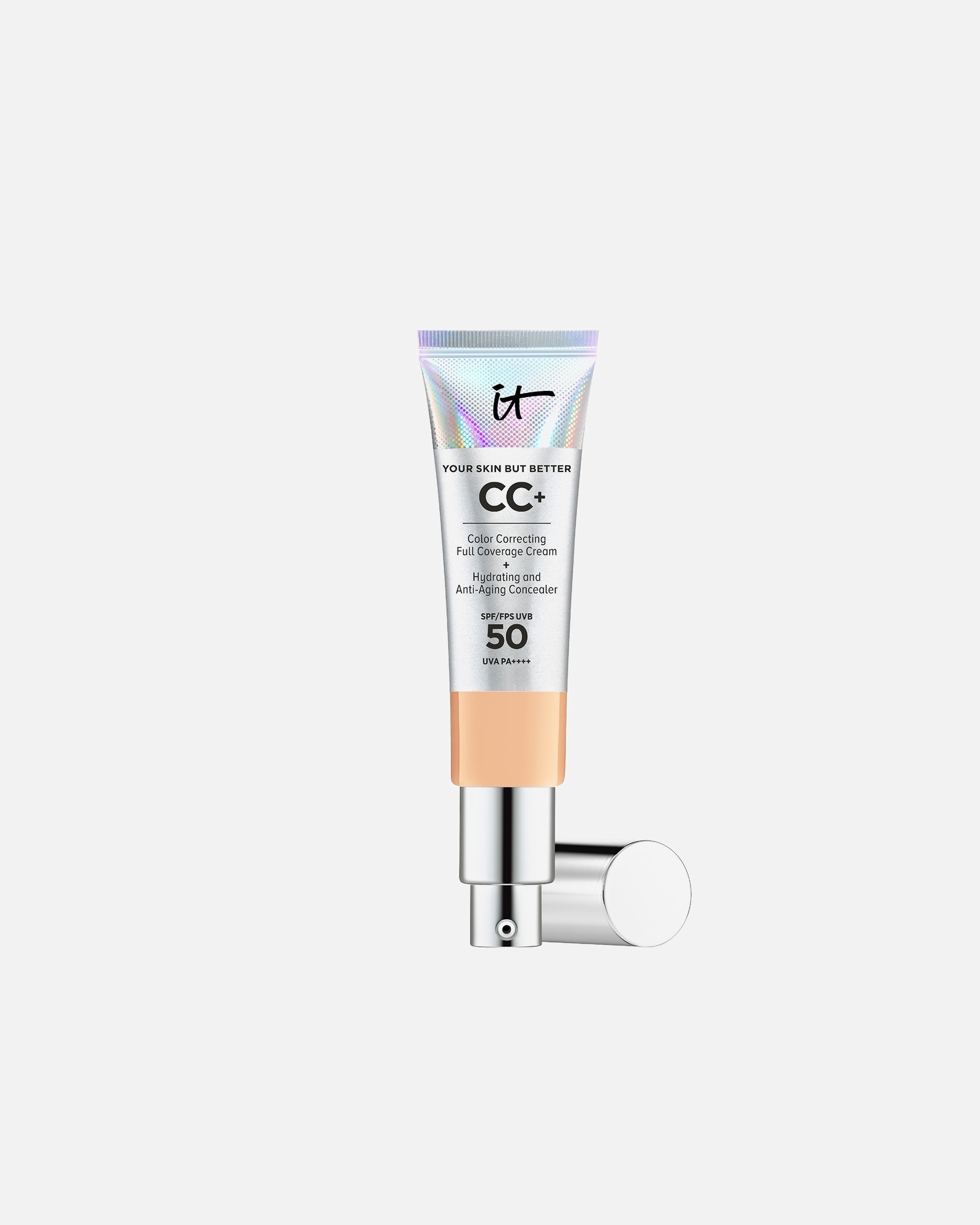 CC Cream voor UnisexIT CosmeticsYour Skin But BetterCC+ Full Coverage Cream SPF50NEUTRAL MEDIUM