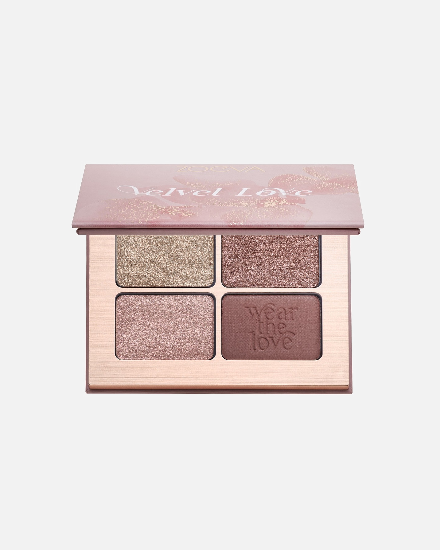 Oogschaduw voor UnisexZOEVAVELVET LOVE EYESHADOW QUADPURPLE HAZE EYES