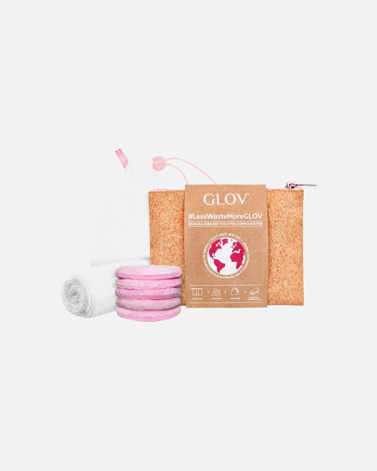 Reinigingspads voor UnisexGLOVLess Waste More GLOV1 stuk