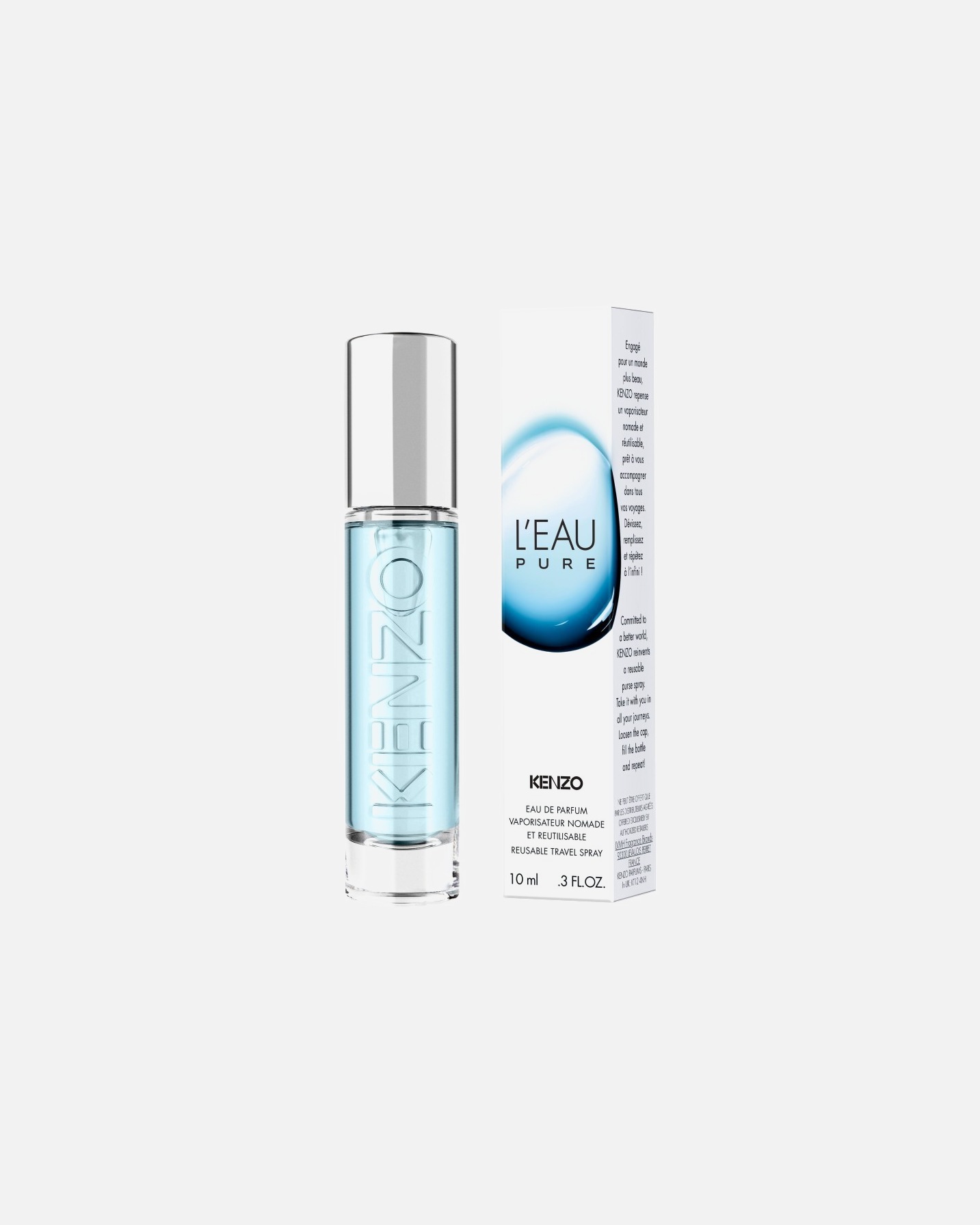voor UnisexKenzo L'Eau Pure travelspray (10ml)