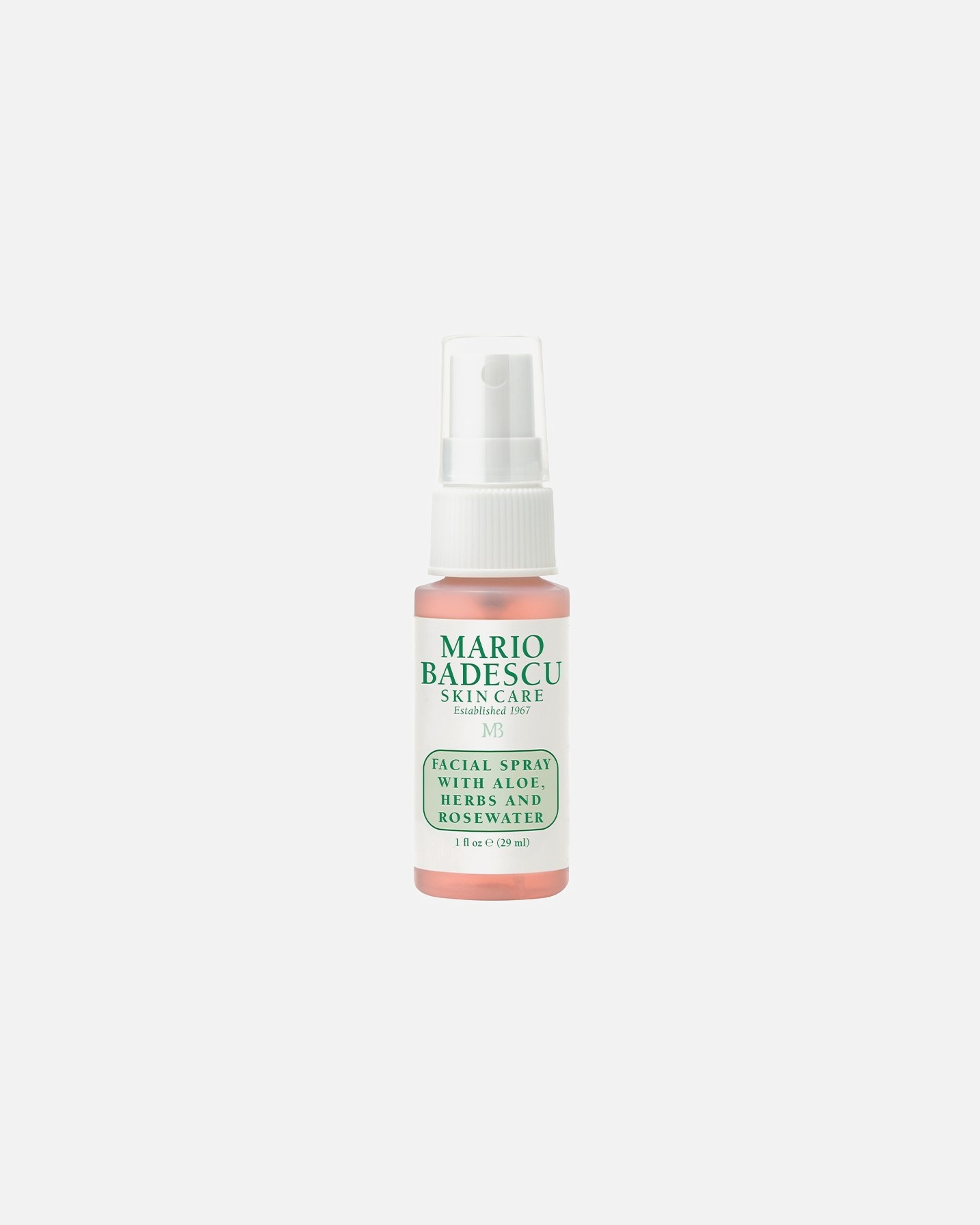 voor UnisexMario BadescuHerbs & RosewaterMario Badescu Facial Spray with Aloe, Herbs and Rosewater (29ml) bij besteding vanaf € 20,- aan Mario Badescu-producten