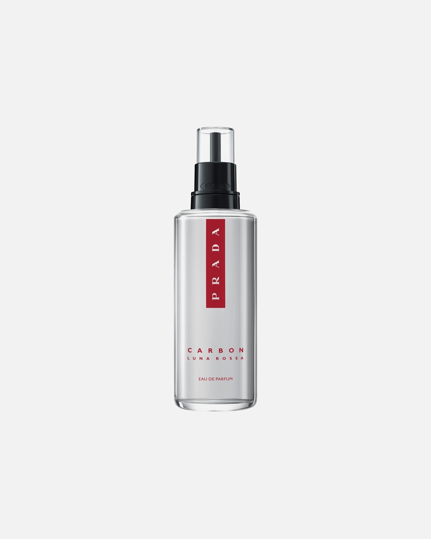 Eau de parfum voor UnisexPradaLuna RossaCarbon150 ml - Refill