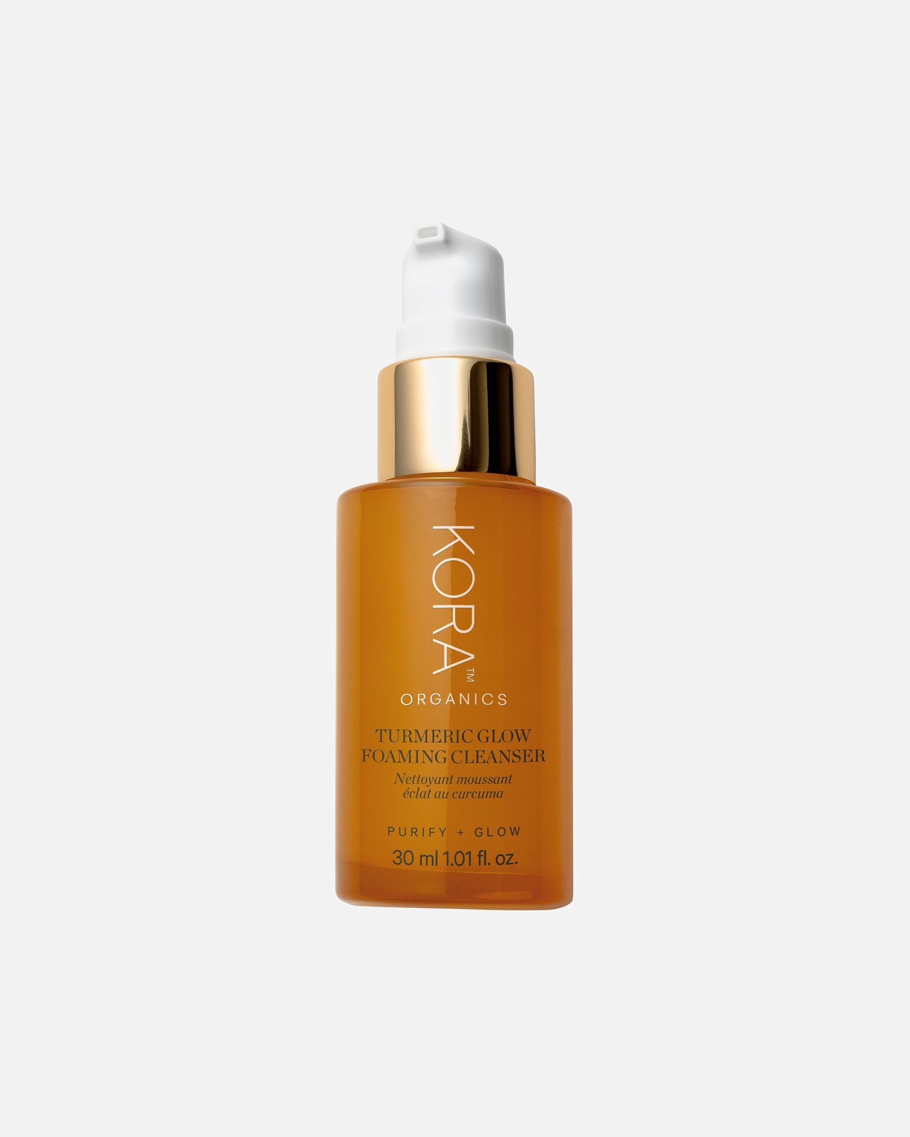 Gezichtsreinigingsschuim voor KORA OrganicsTurmeric Glow Foaming Cleanser30 ml