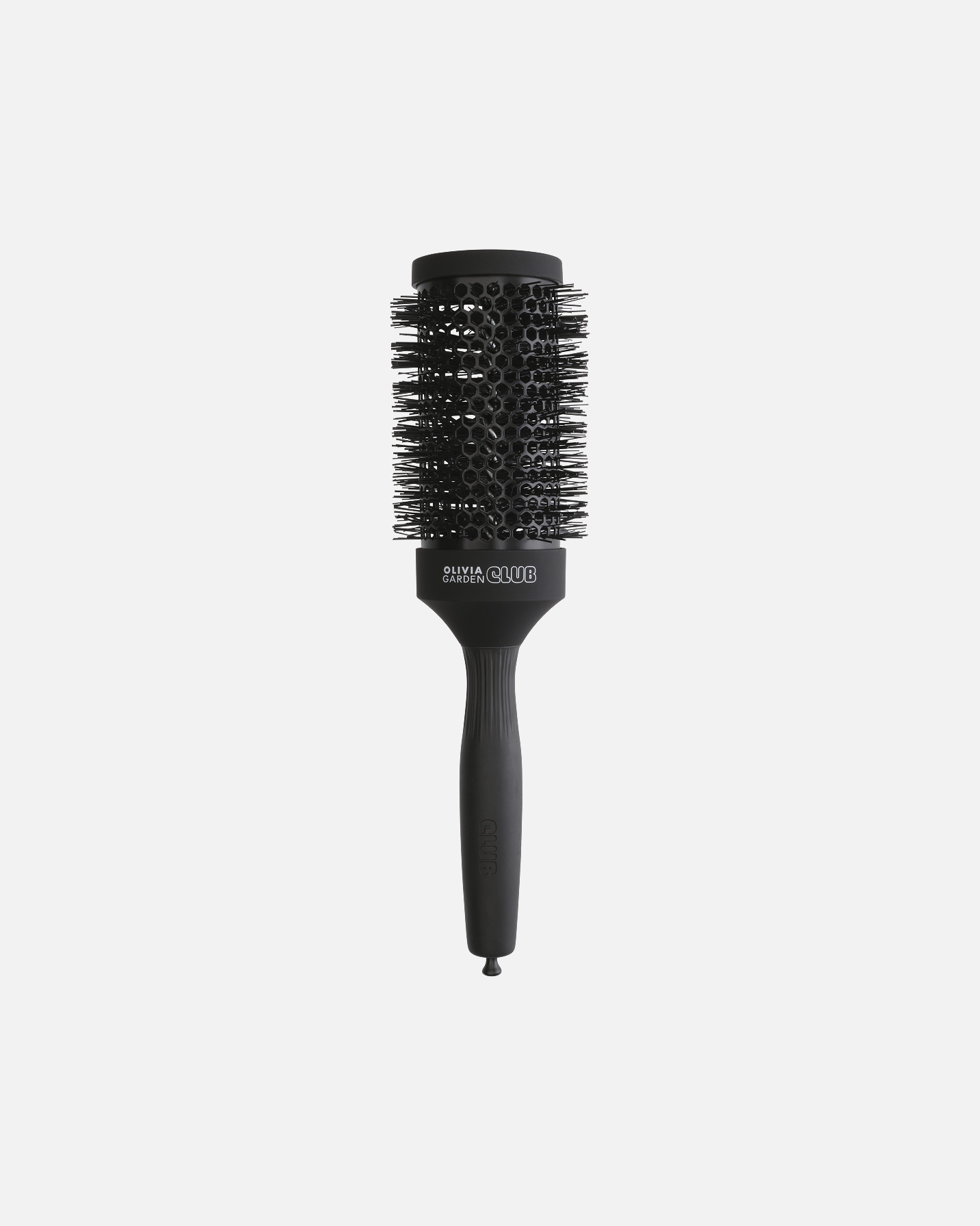Ronde borstel voor Olivia GardenThe GlowBlowout Ceramic Round Brush Black L1 stuk