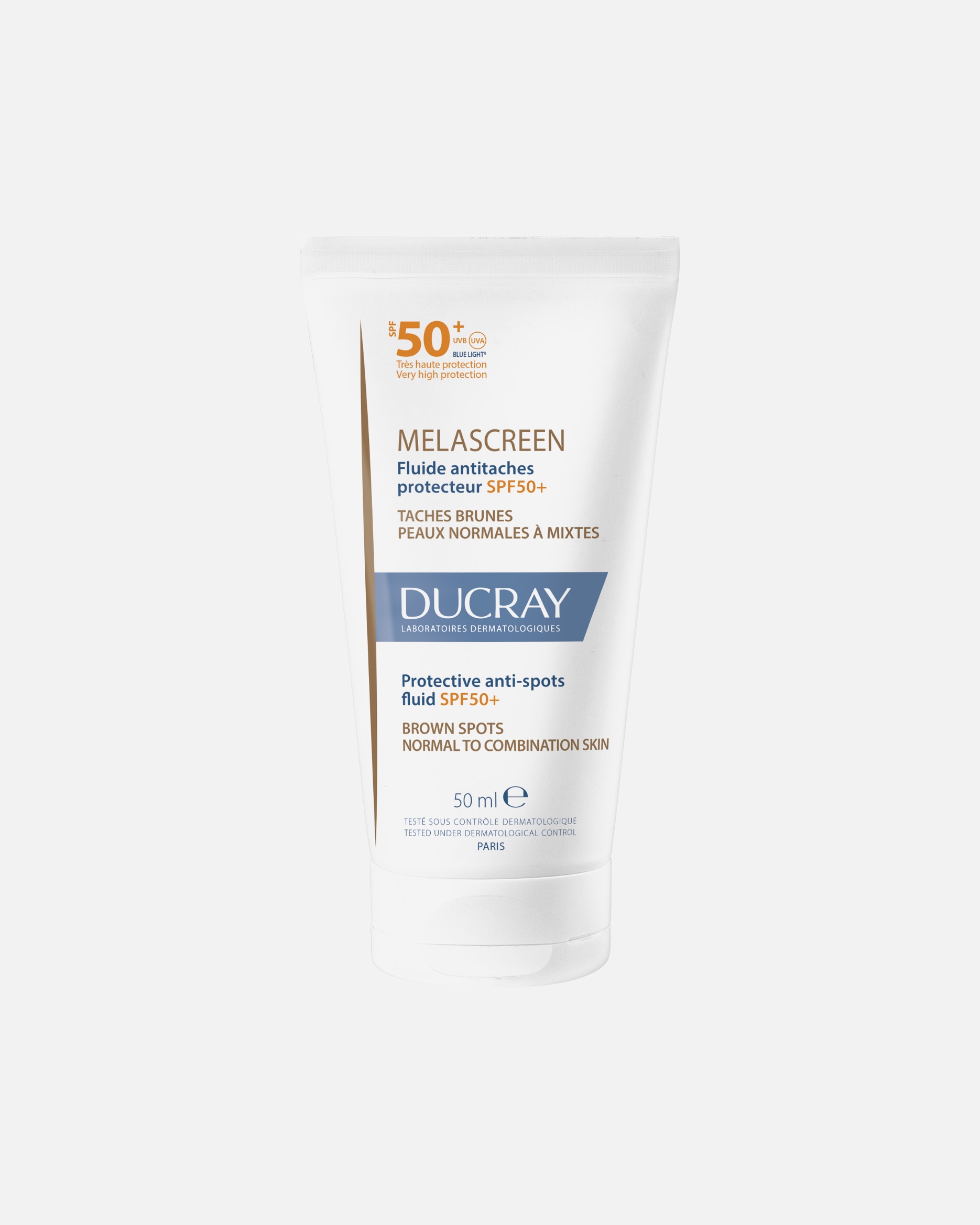 Anti-pigmentvlekjes creme voor UnisexDucrayMELASCREENProtective Anti-Spots Fluid SPF50+50 ml