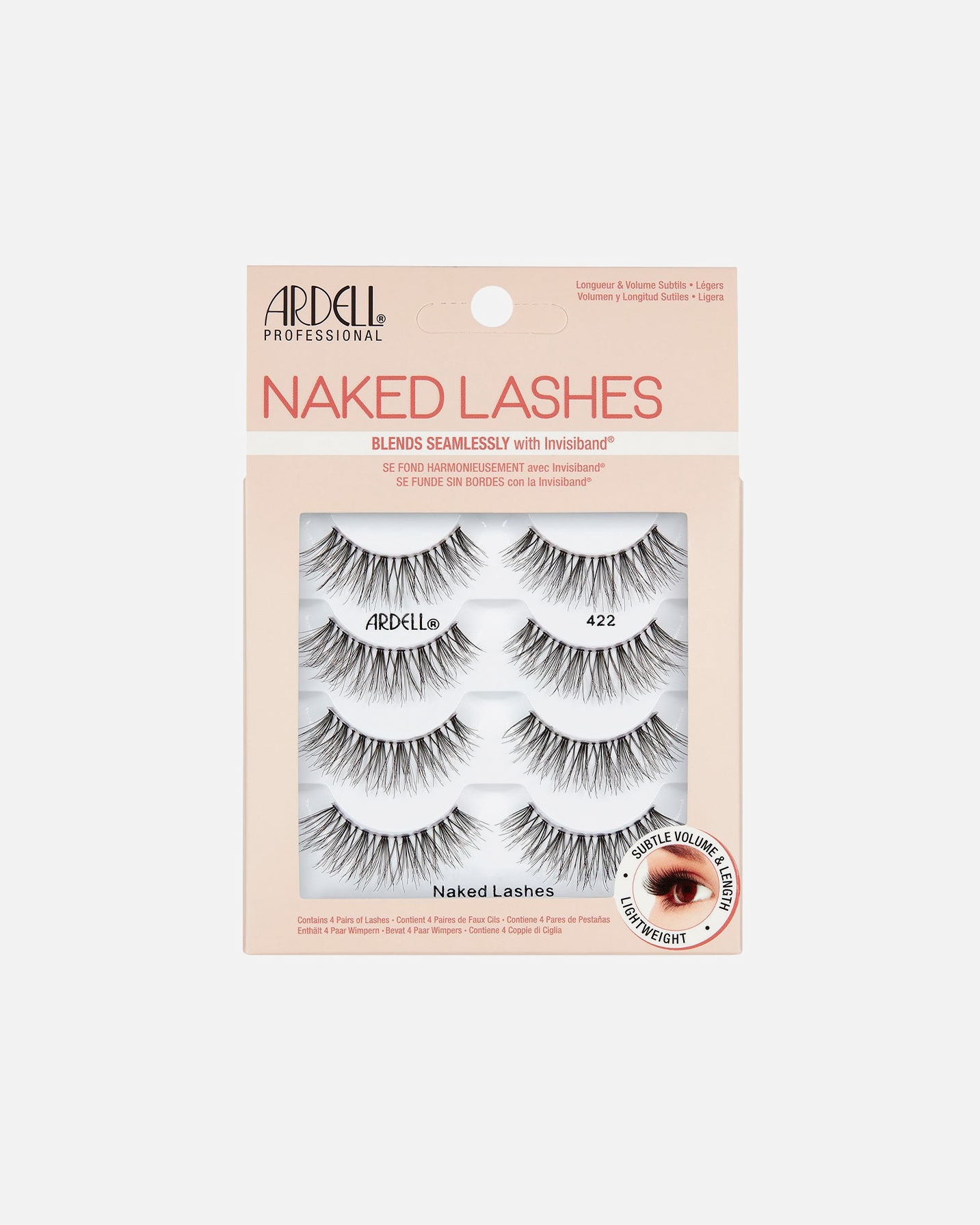Nepwimpers voor UnisexArdellNaked LashesGlambronze1 stuk