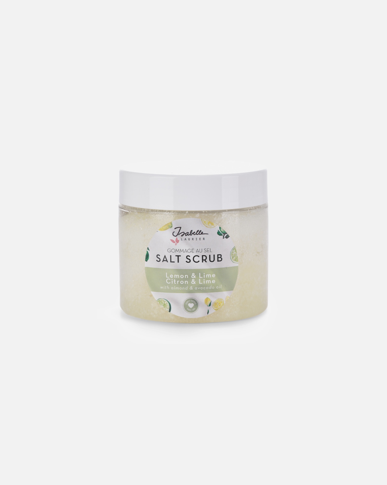 Lichaamsscrub voor UnisexIsabelle LaurierZout bodyscrub – Citroen & Limoen500 g