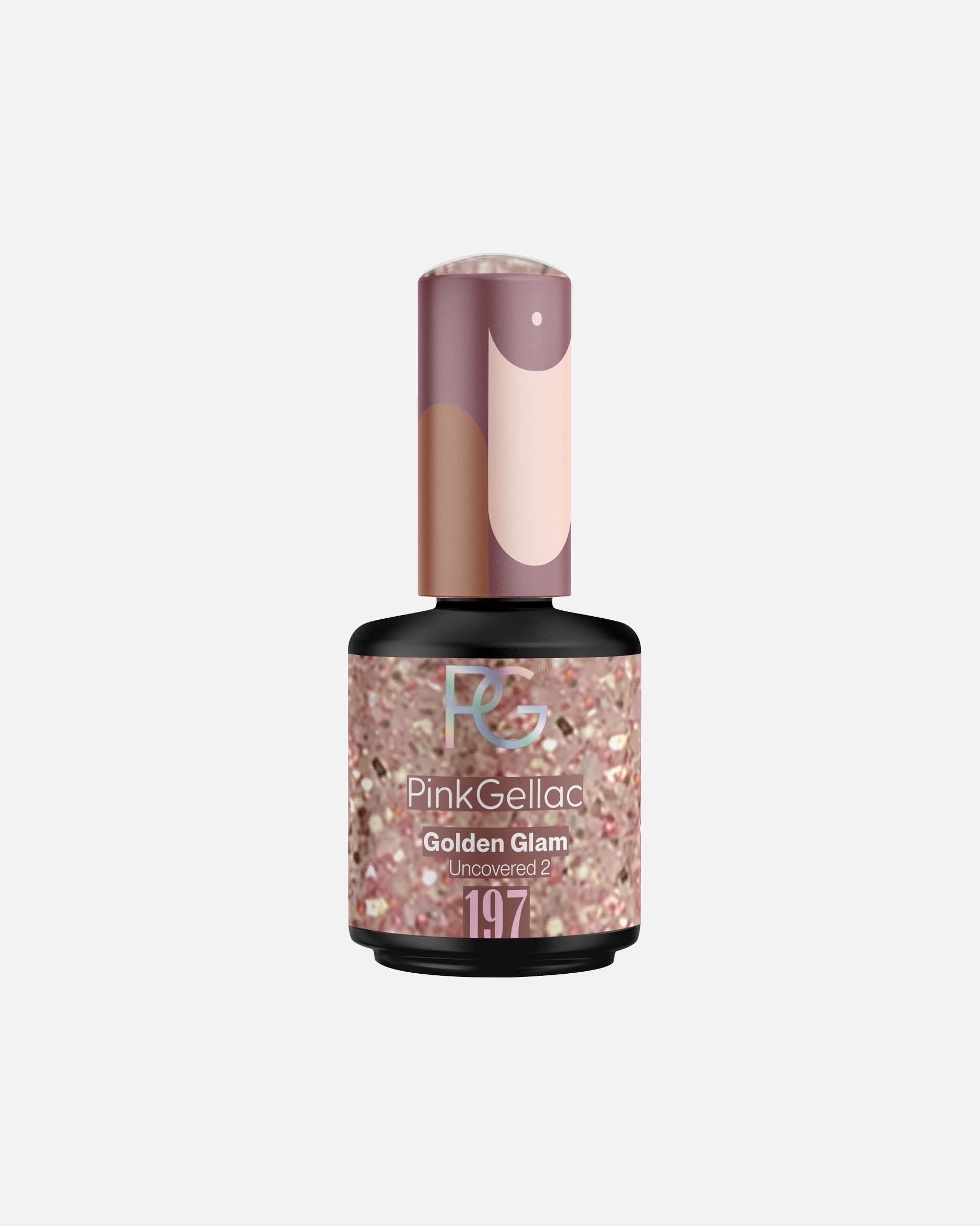 UV-nagellak voor UnisexPink GellacGel Nagellak197 Golden Glam
