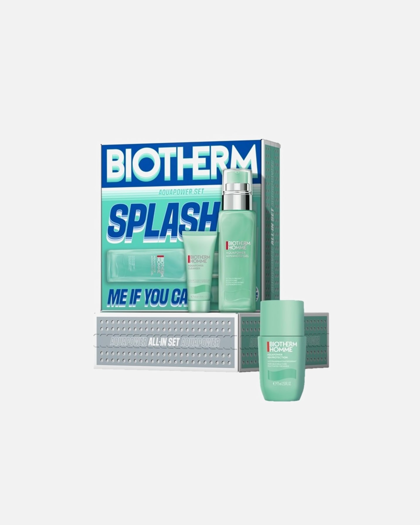 Gezichtsverzorgingsset voor Biotherm HommeAquapowerSplash Me If You Can1 stuk