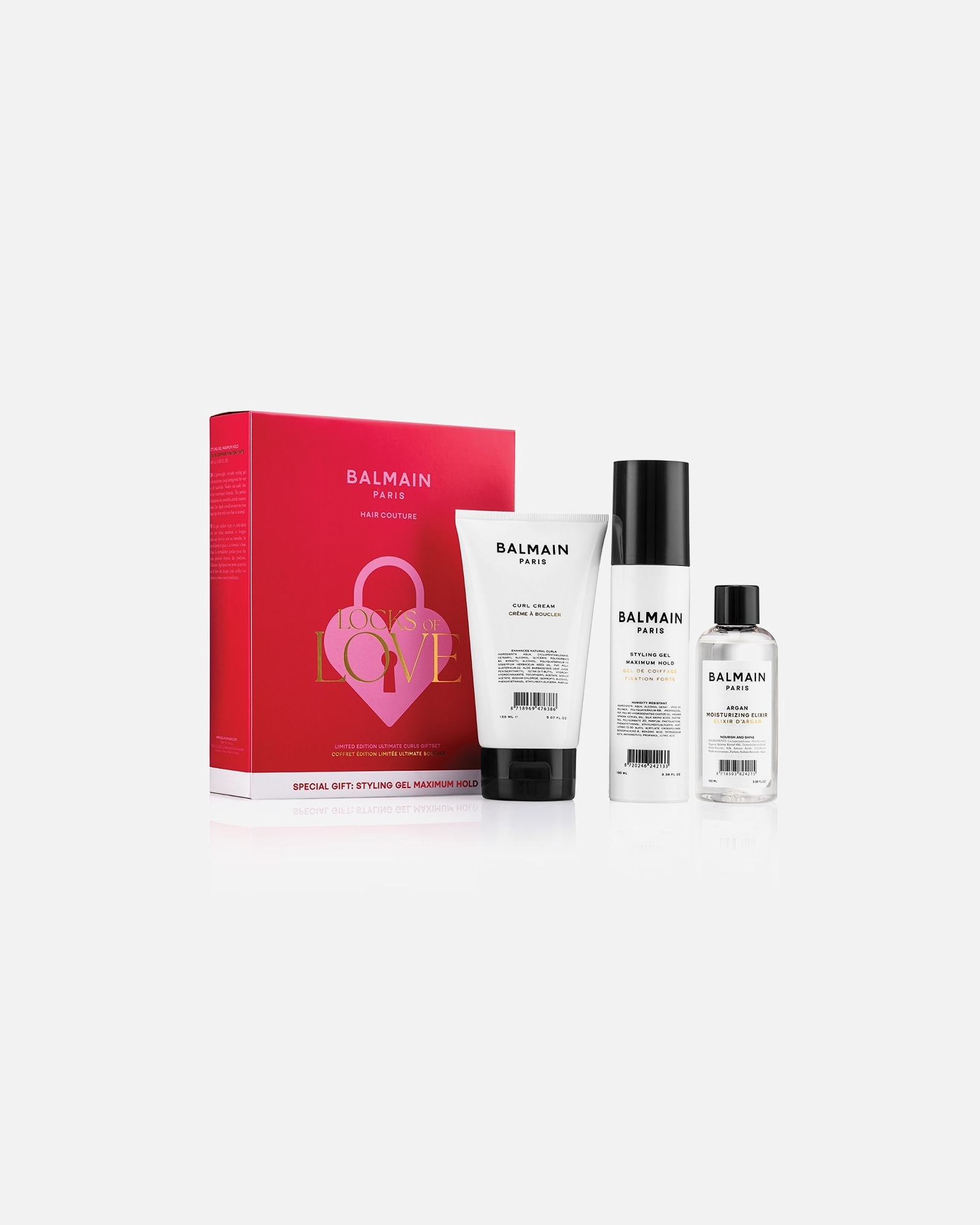 Haarverzorgingsset voor Balmain Hair CoutureLimited Edition Locks of Love Ultieme Krullen1 stuk