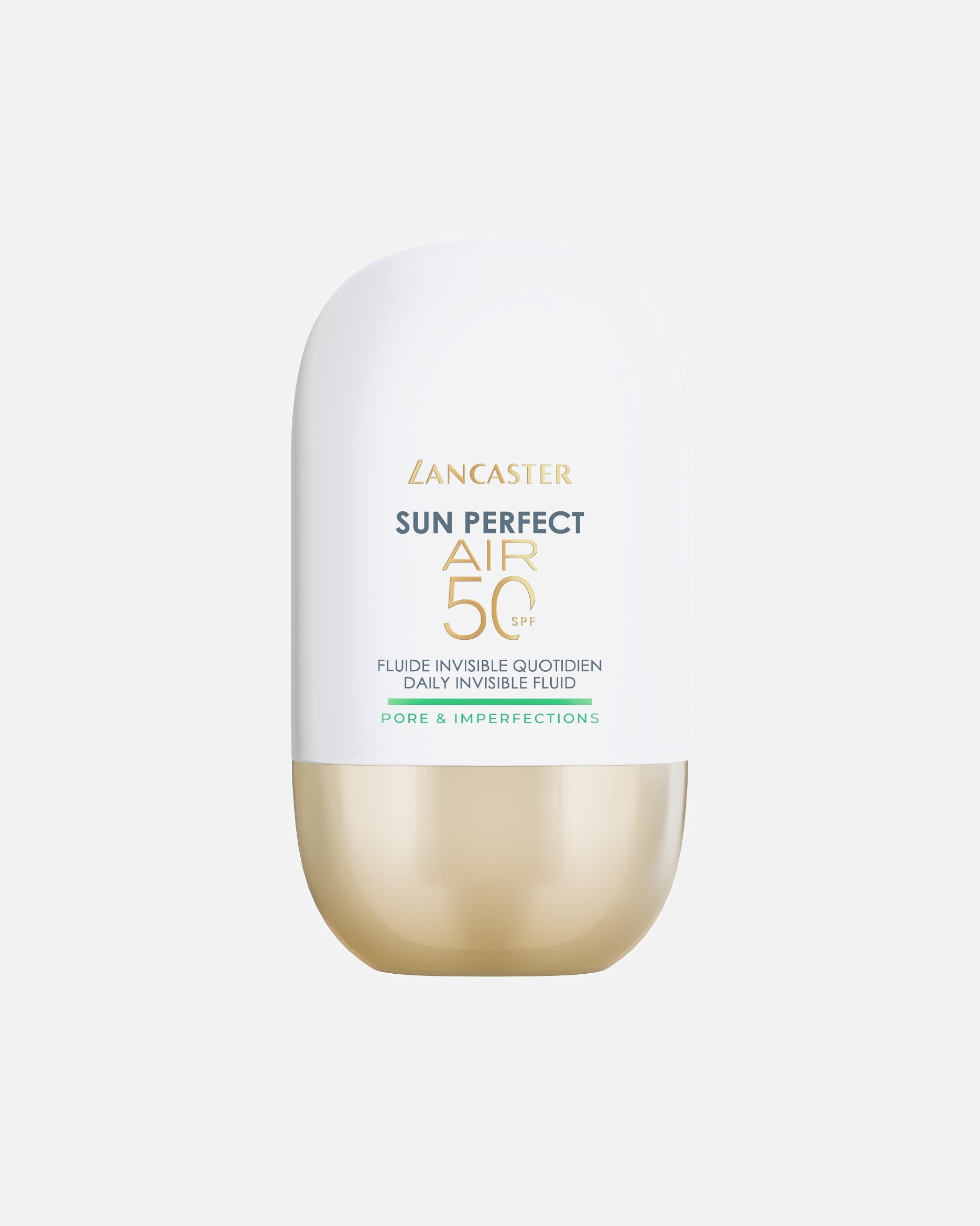 Zonnebrandcrème voor LancasterSun PerfectAIR Daily Invisible Fluid Pore & Imperfections SPF5040 ml