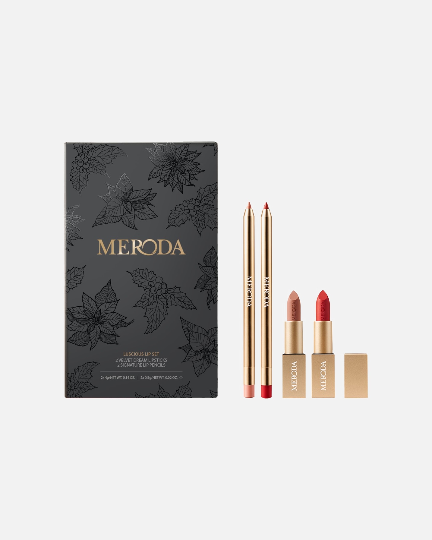 voor UnisexMerodaLuscious Lip Set1 stuk