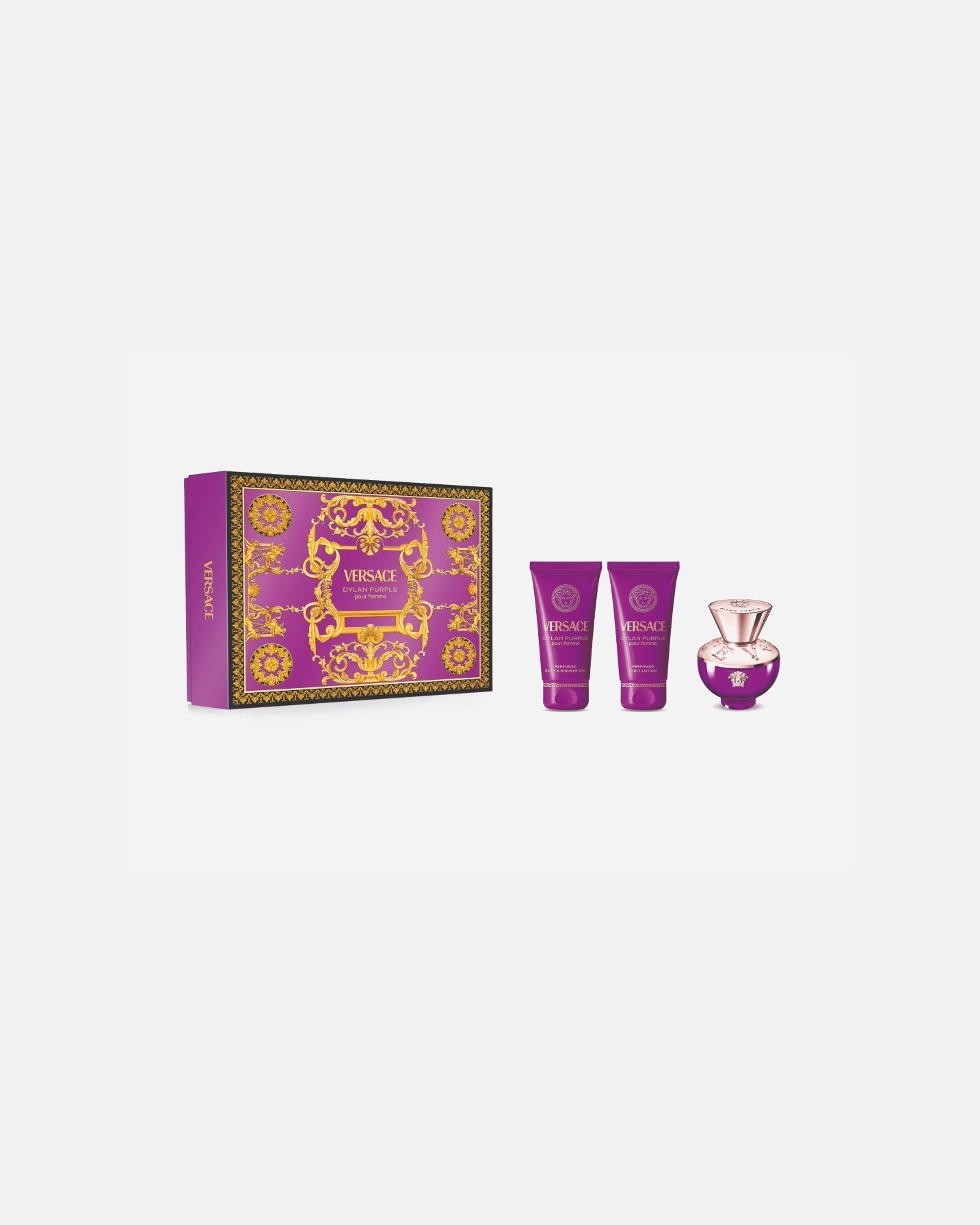 Geurset voor VersaceDylan PurpleEau de Parfum 50 ml Set1 stuk