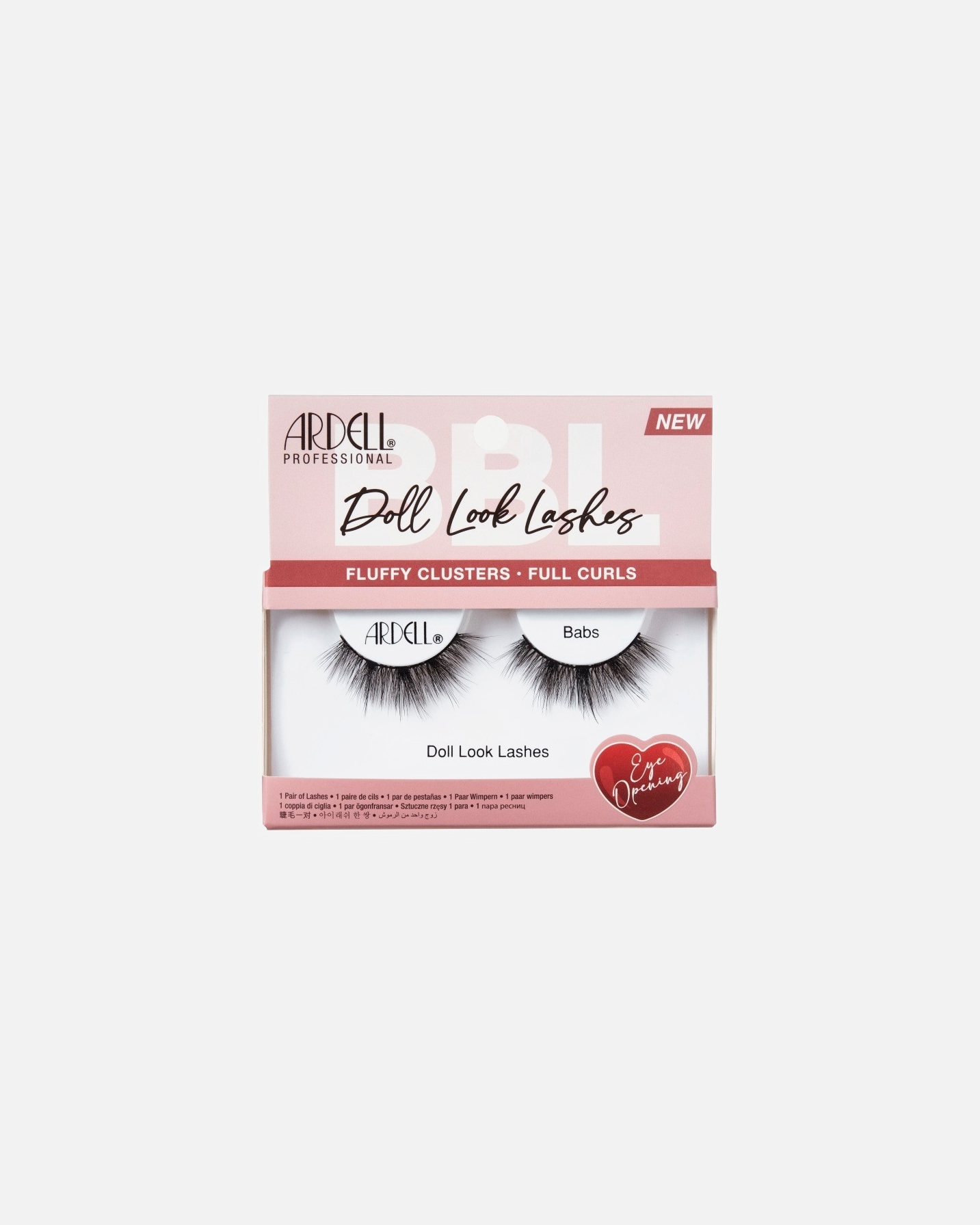 Nepwimpers voor UnisexArdellDoll Look Lashes Babs0