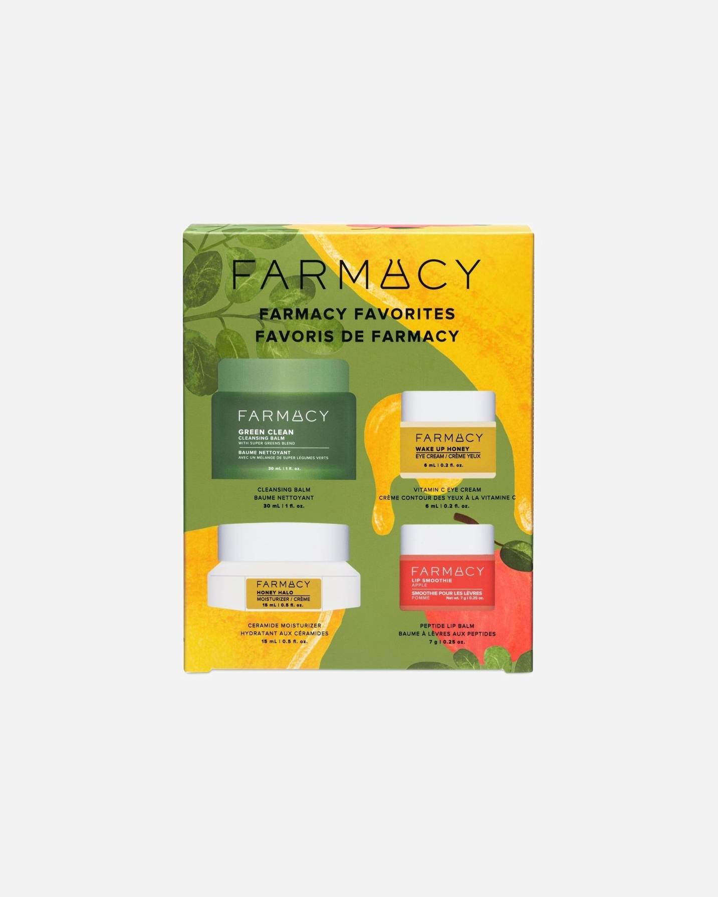 Hydraterende gezichtsbehandeling voor UnisexFARMACYFarmacy Favorites1 stuk